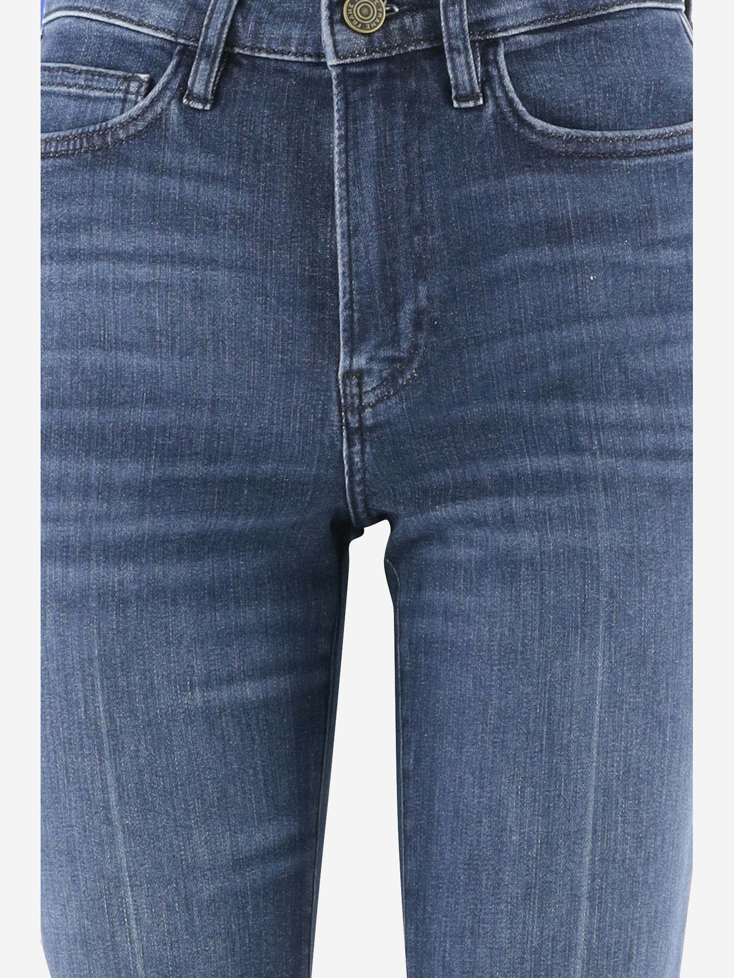 Shop Frame Le Easy Flare Stretch Denim Jeans