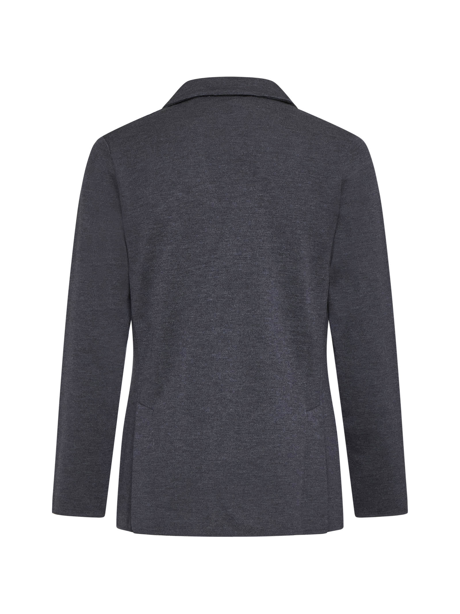 Shop Lardini Blazer In Grigio Antracite