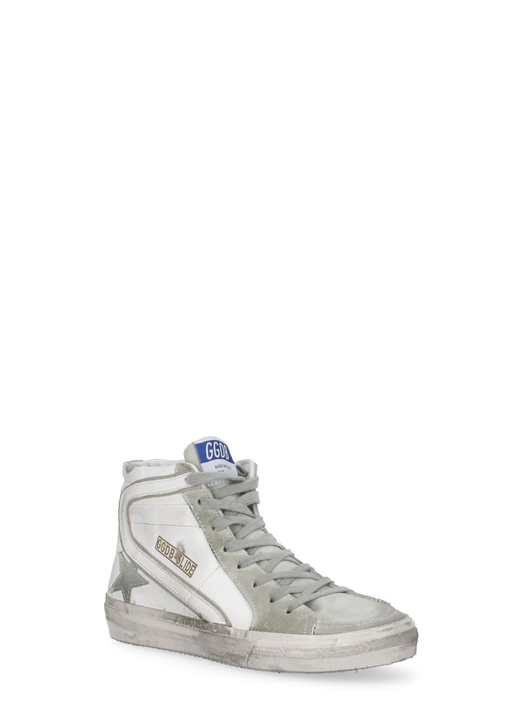 Shop Golden Goose Slide Classic Sneakers In White