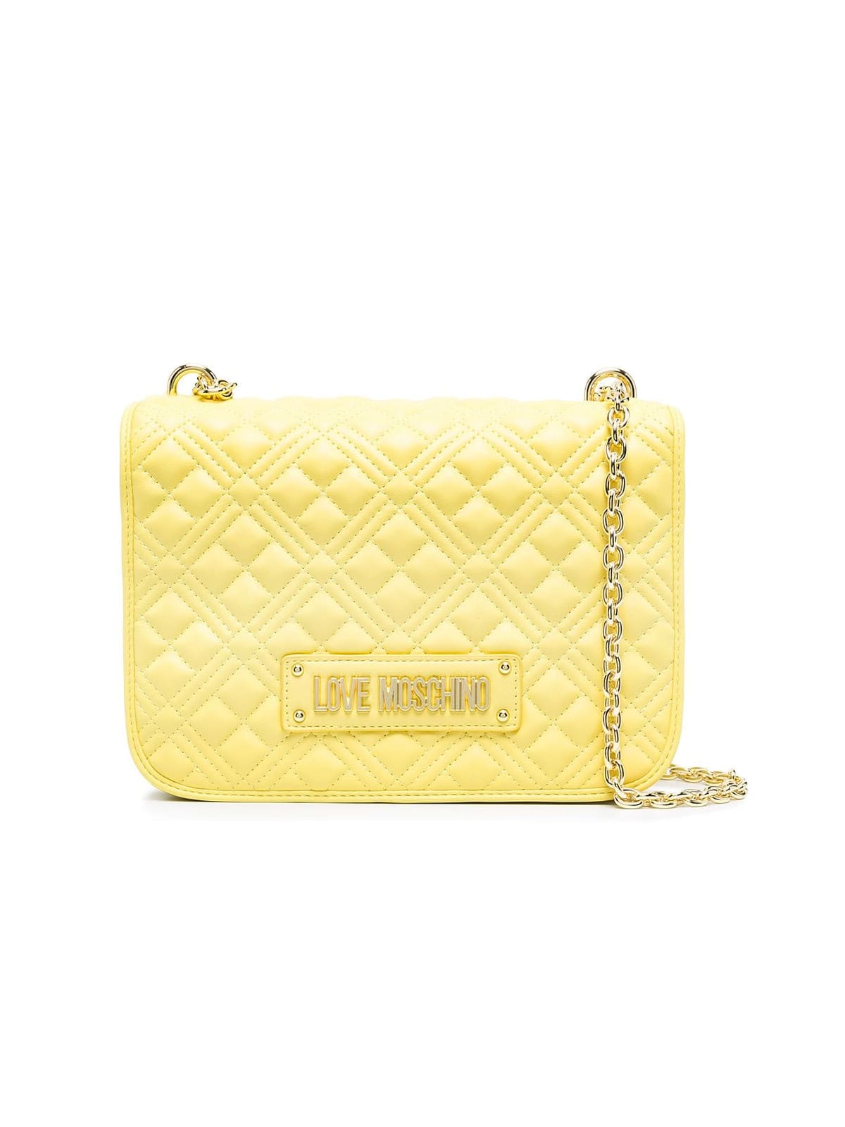 Love Moschino Quilted Nappa Pu Shoulder Bag