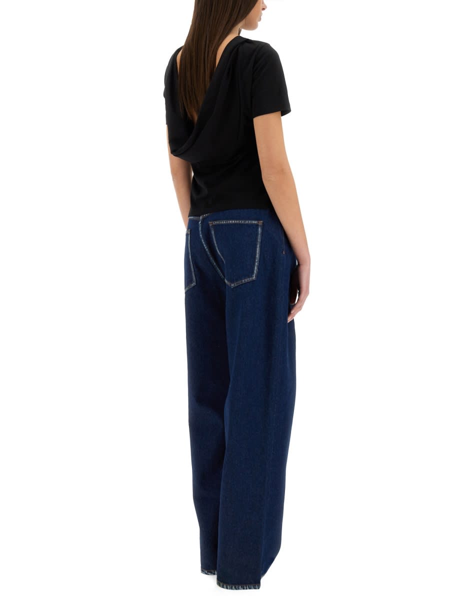Nina Ricci "boyfriend" Jeans In Denim