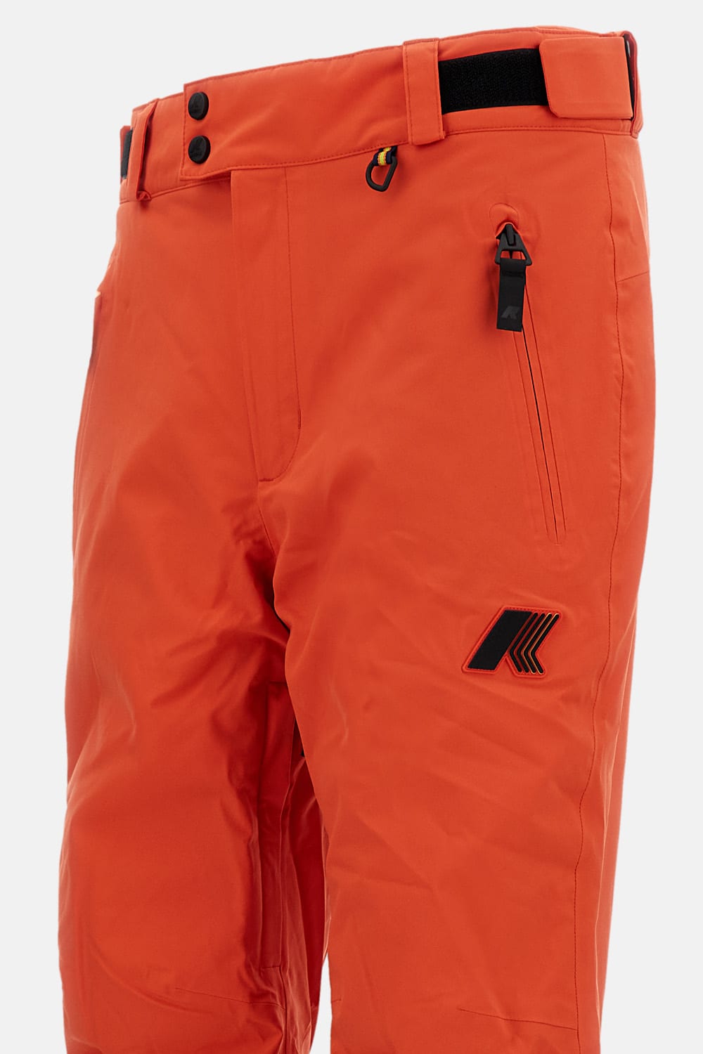 K-way Queyras Twill Trousers 2l In Orange