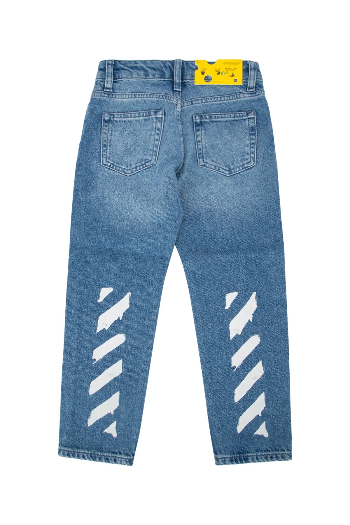 Off-white Kids' Pantalone In Bluewh