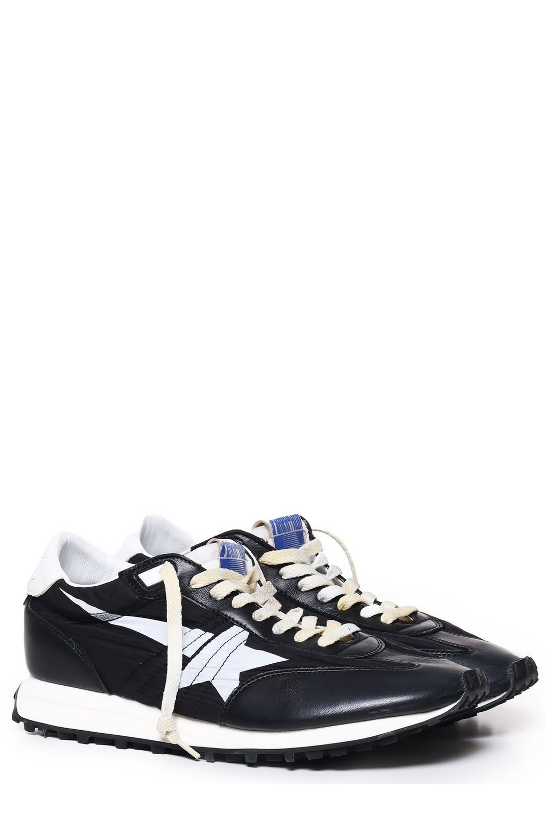 Shop Golden Goose Marathon Low-top Sneakers In Black