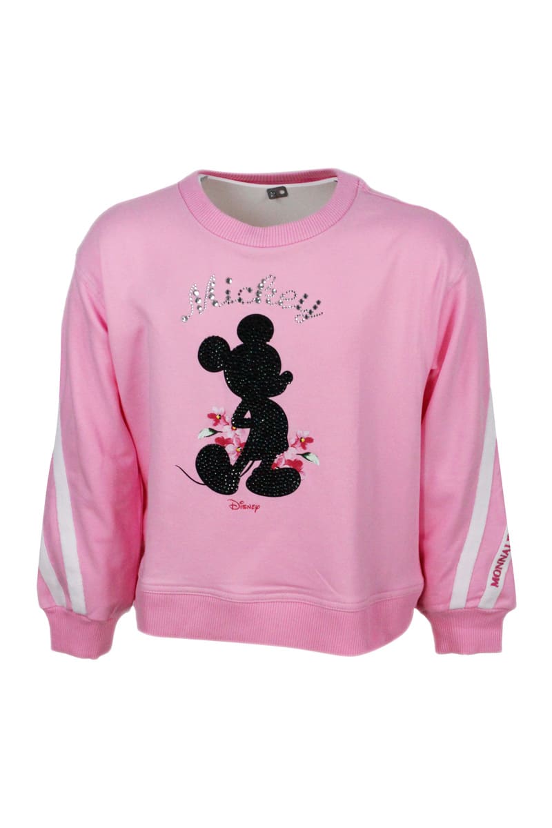 Monnalisa Kids' Sweater In Pink