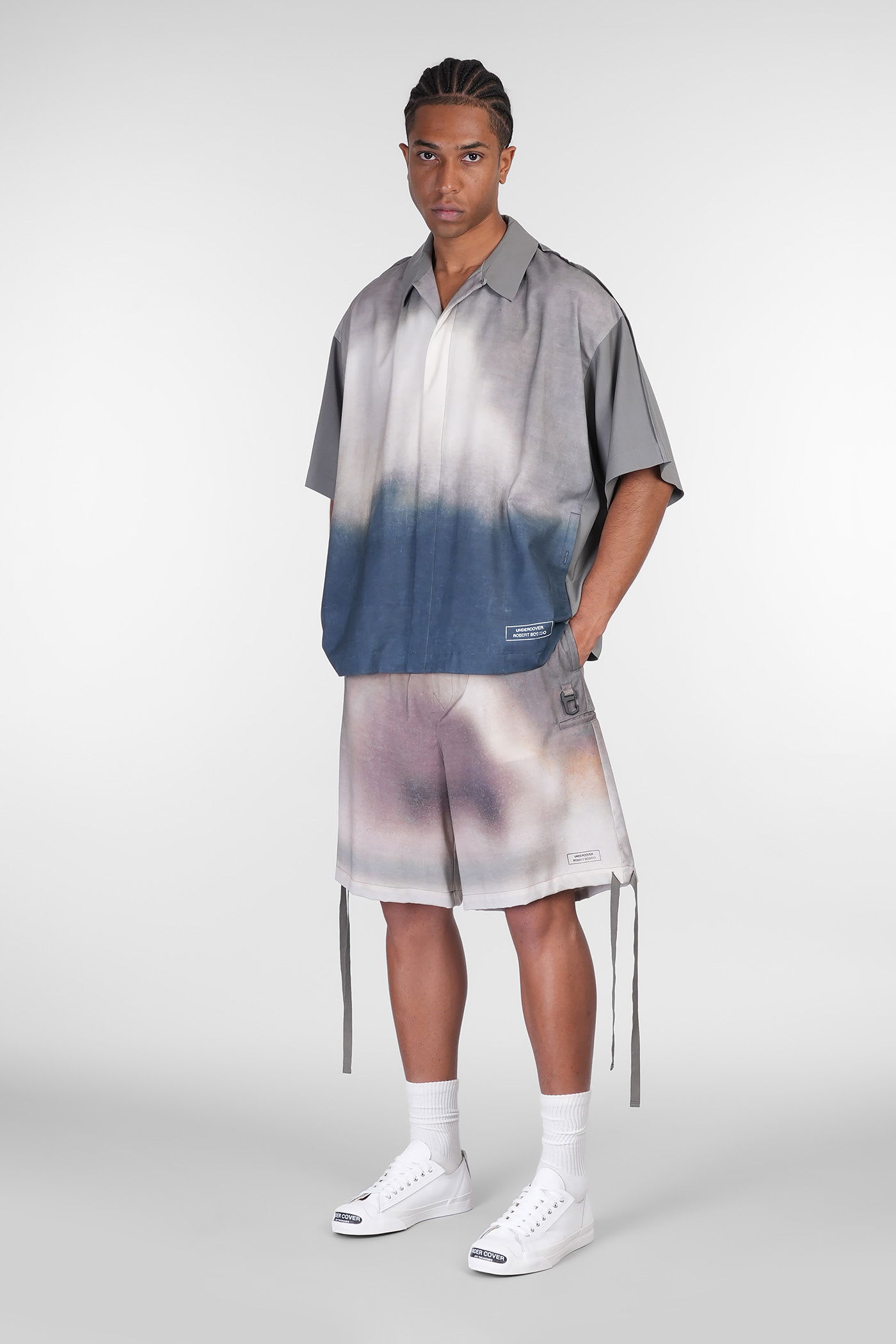 Undercover Short Sleeve Shirt In Gray