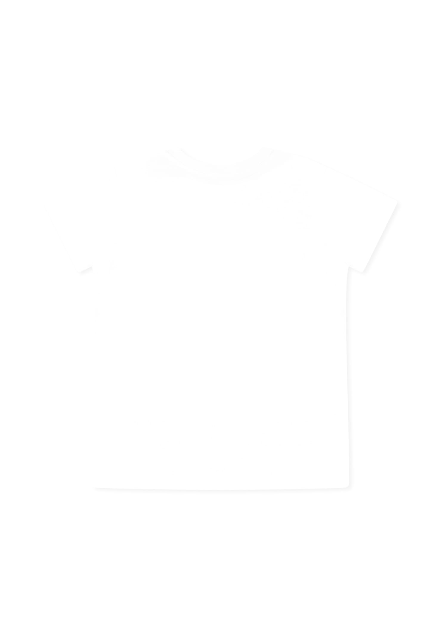 Gucci White T-shirt With Logo Print And Web Detail On The Front In Cotton Baby In White