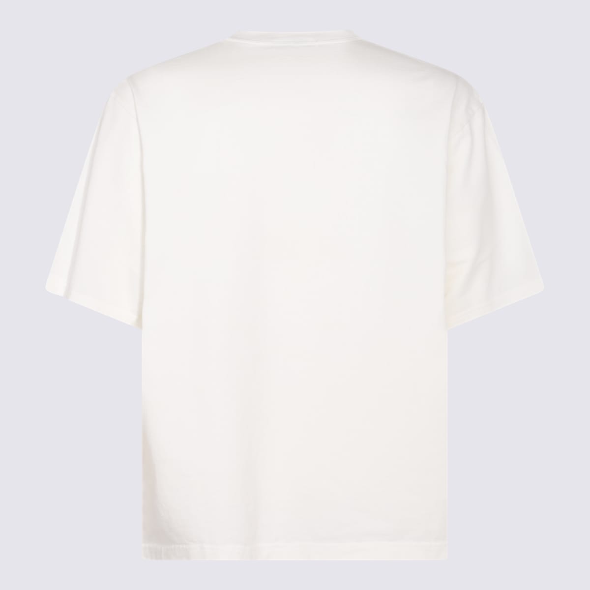 White And Black Cotton T-shirt