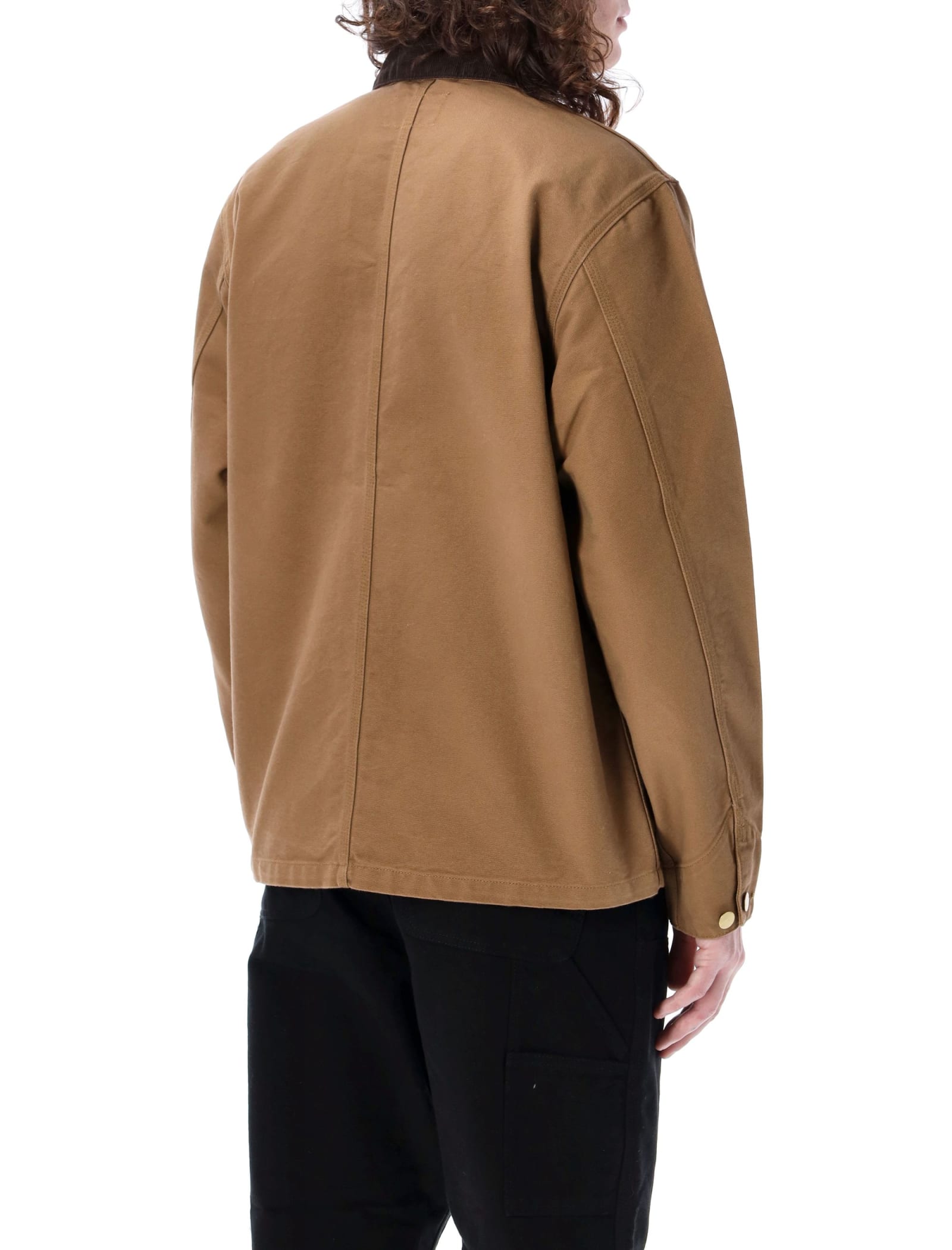 Carhartt Wip Michigan Winter Jacket In Brown