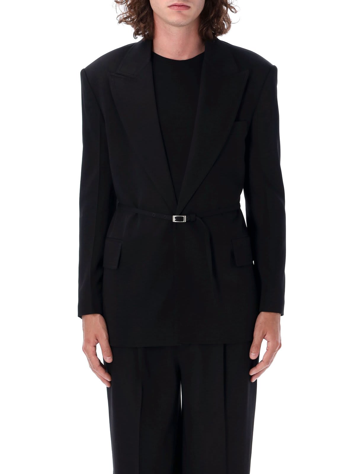 Shop Acne Studios Jador Relaxed Fit Blazer In Black