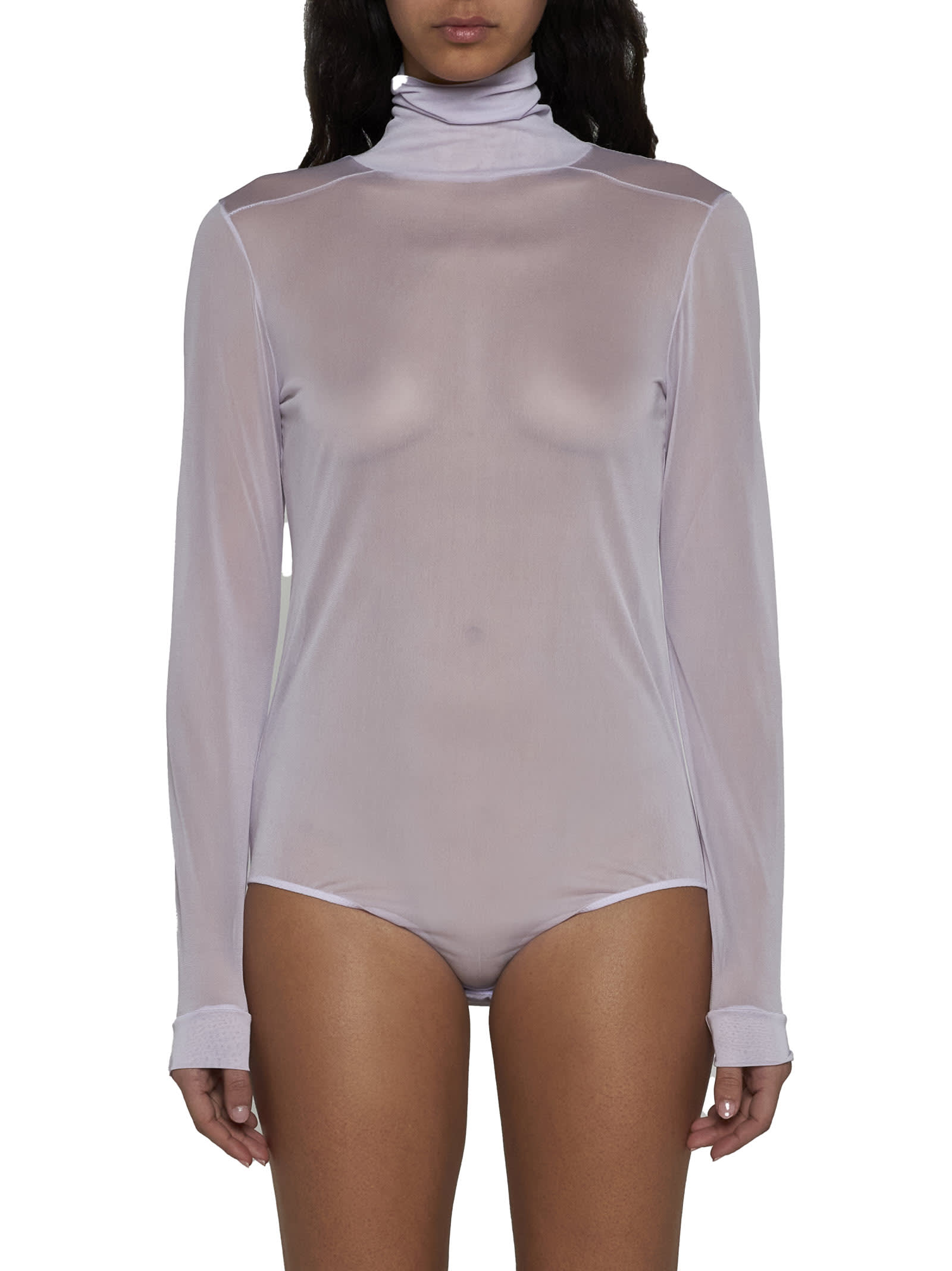 Shop Maison Margiela Top In Purple