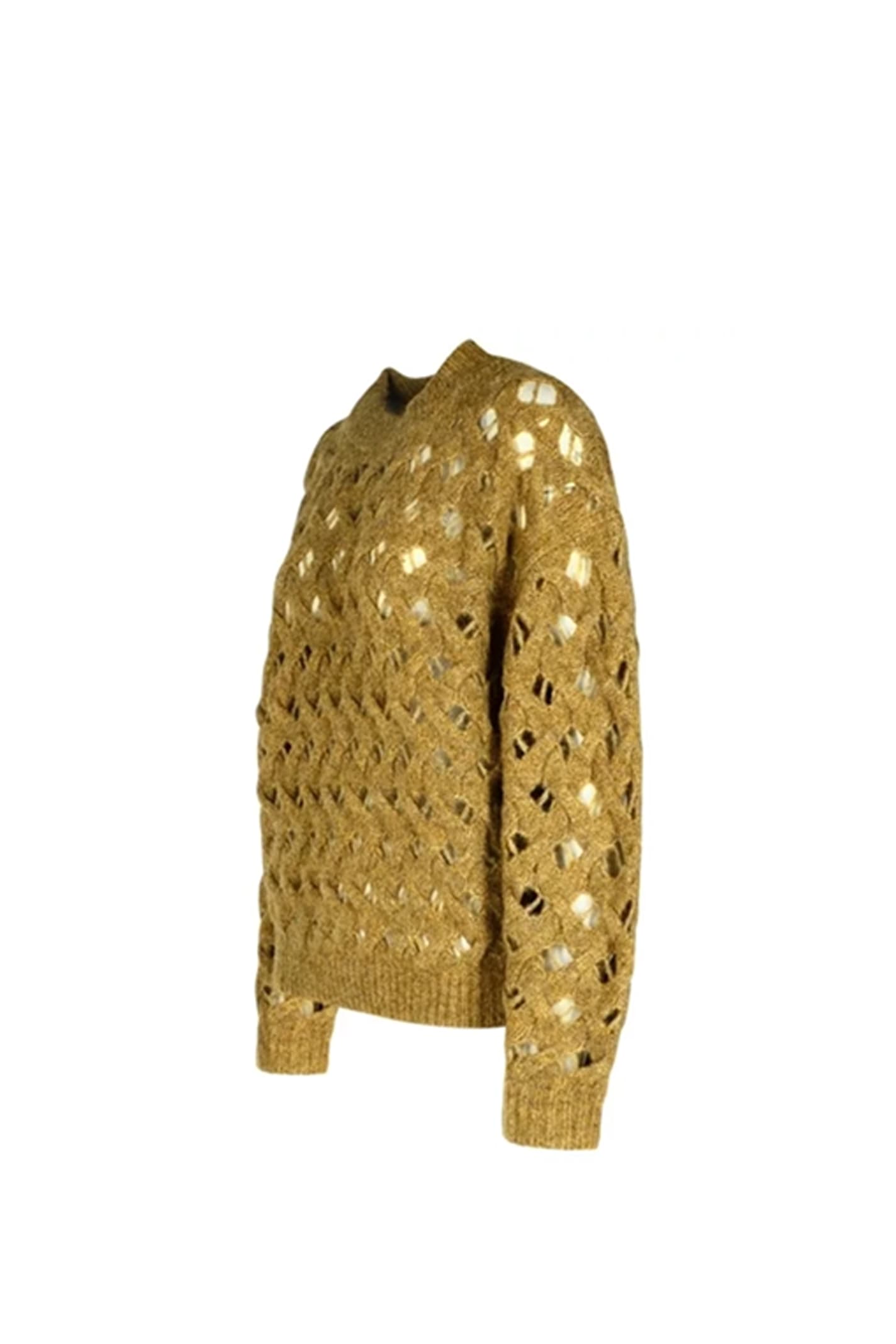 Shop Marant Etoile Aurelia Ga Maglia In Yellow