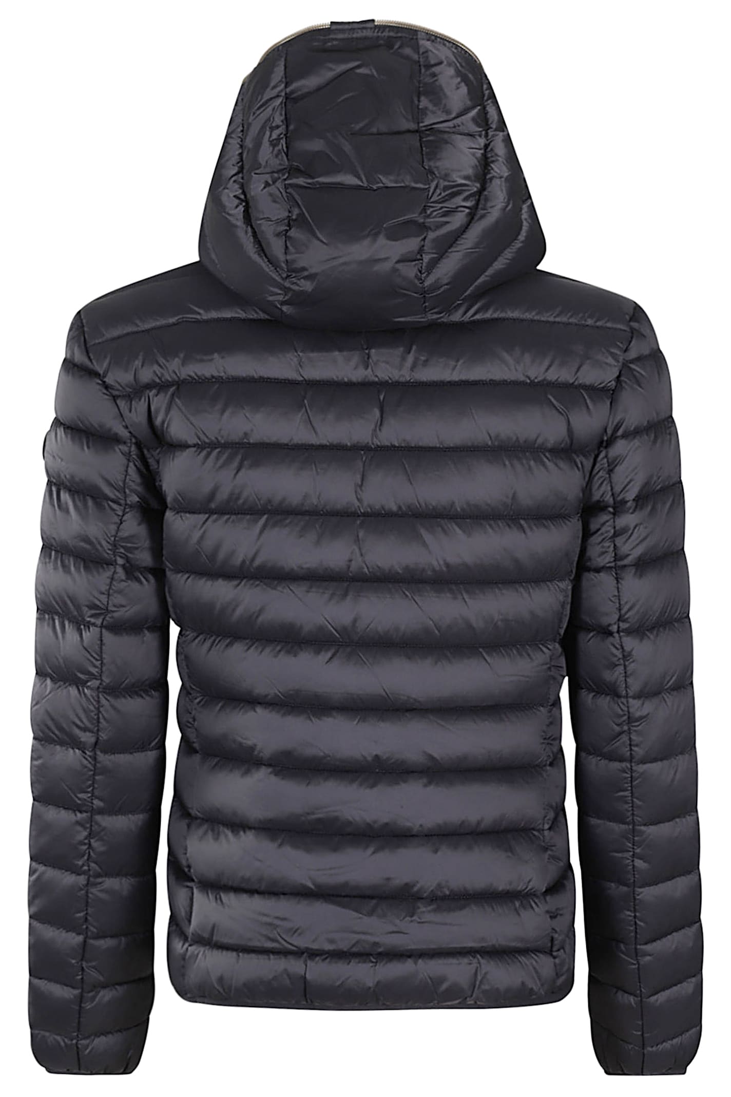 Save The Duck Alexis Hooded Quilted Jacket In Gray