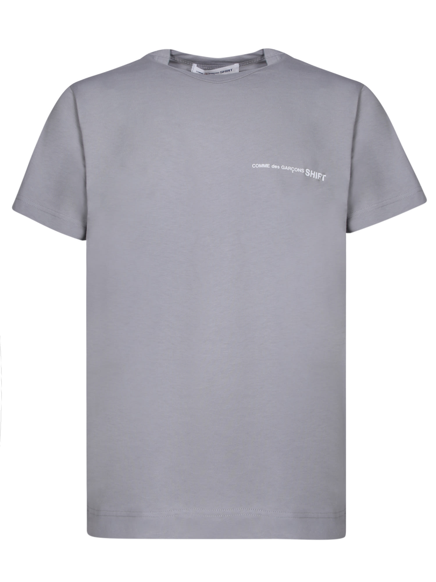 Shop Comme Des Garçons Shirt Regular Fit Grey T-shirt