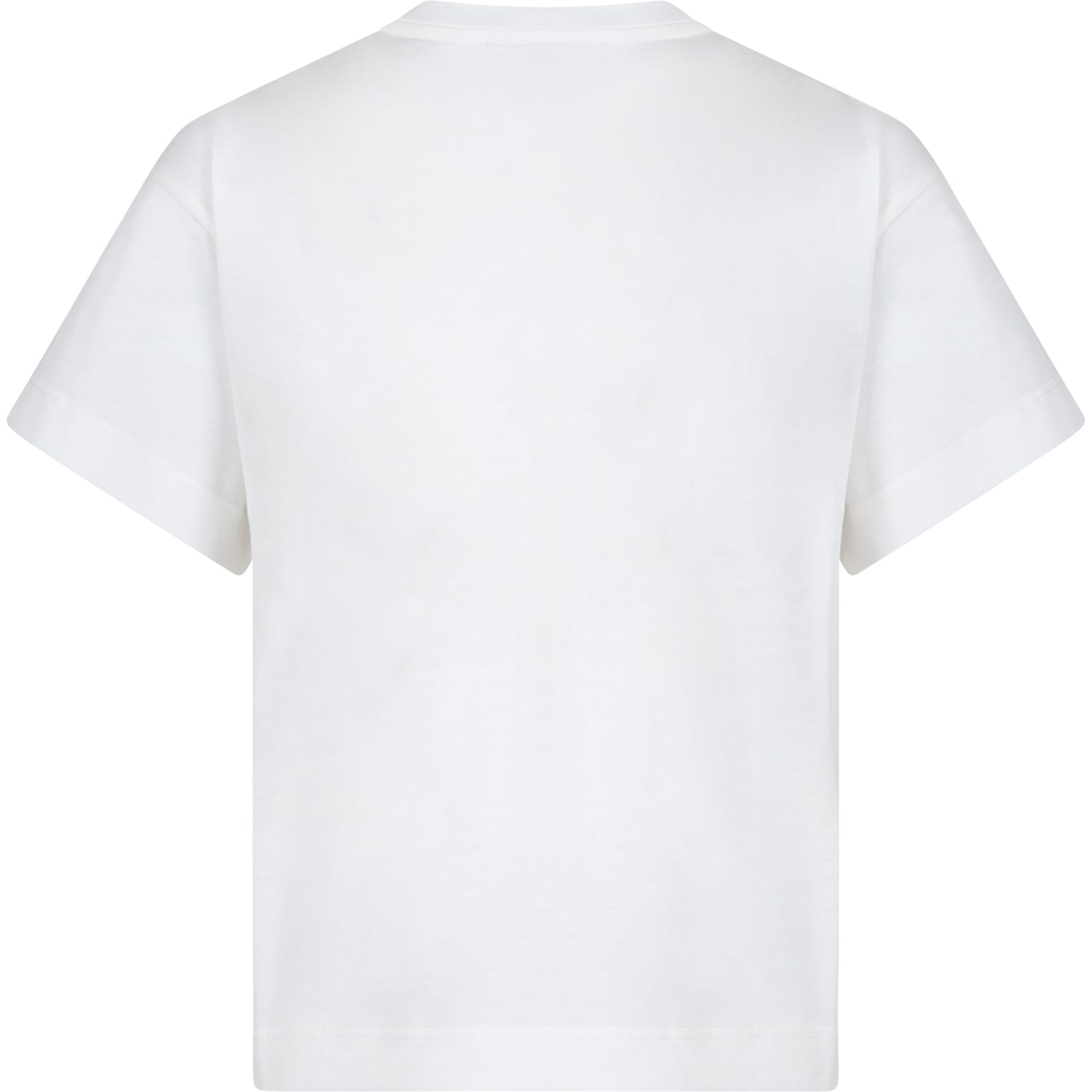 Shop Fendi White T-shirt For Kids