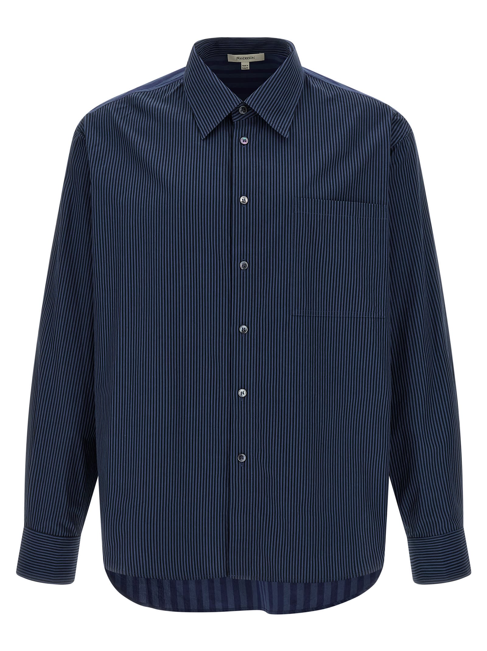 J.W. Anderson J. W. Anderson patchword Striped Shirt