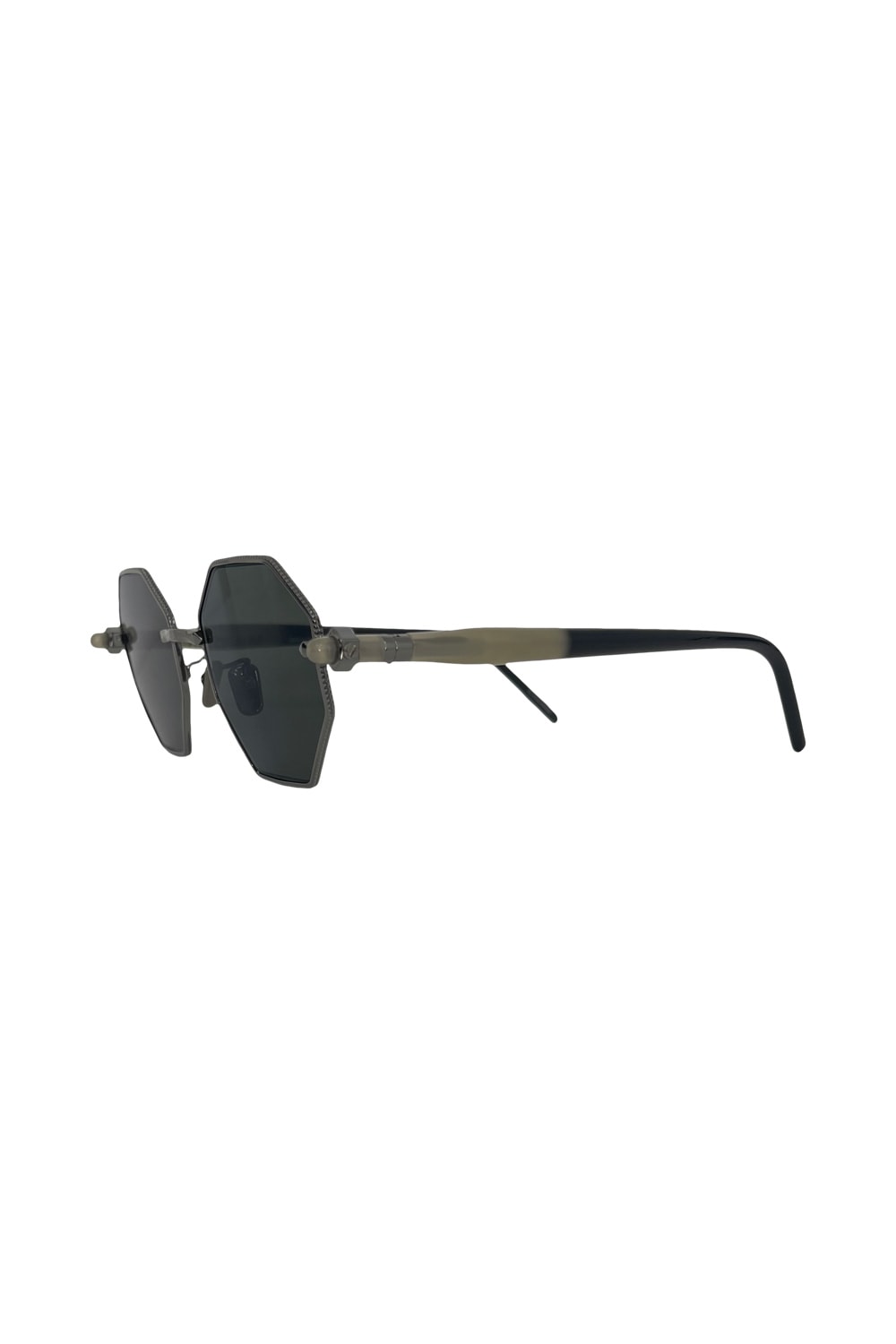 Kuboraum Mask P74 Bar In Black Matte / Artichoke / Black Shine/ Green Lens