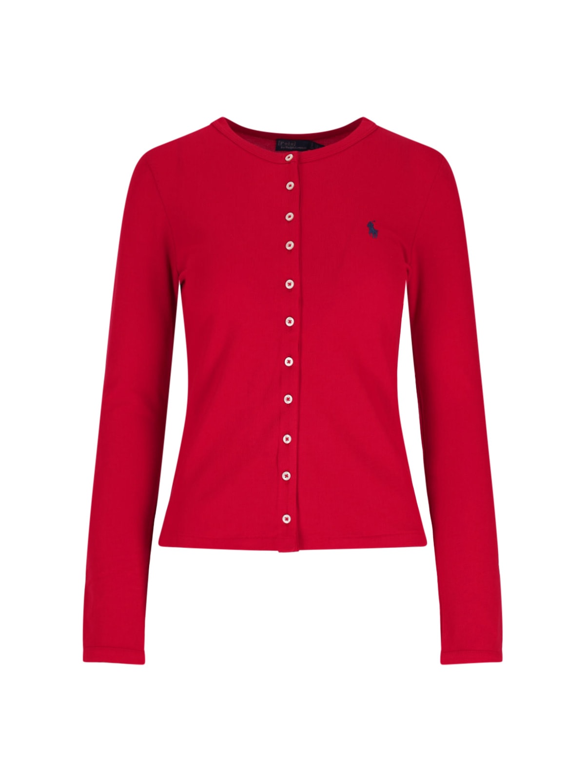 Polo Ralph Lauren Crewneck Knitwear Long Sleeves In Red