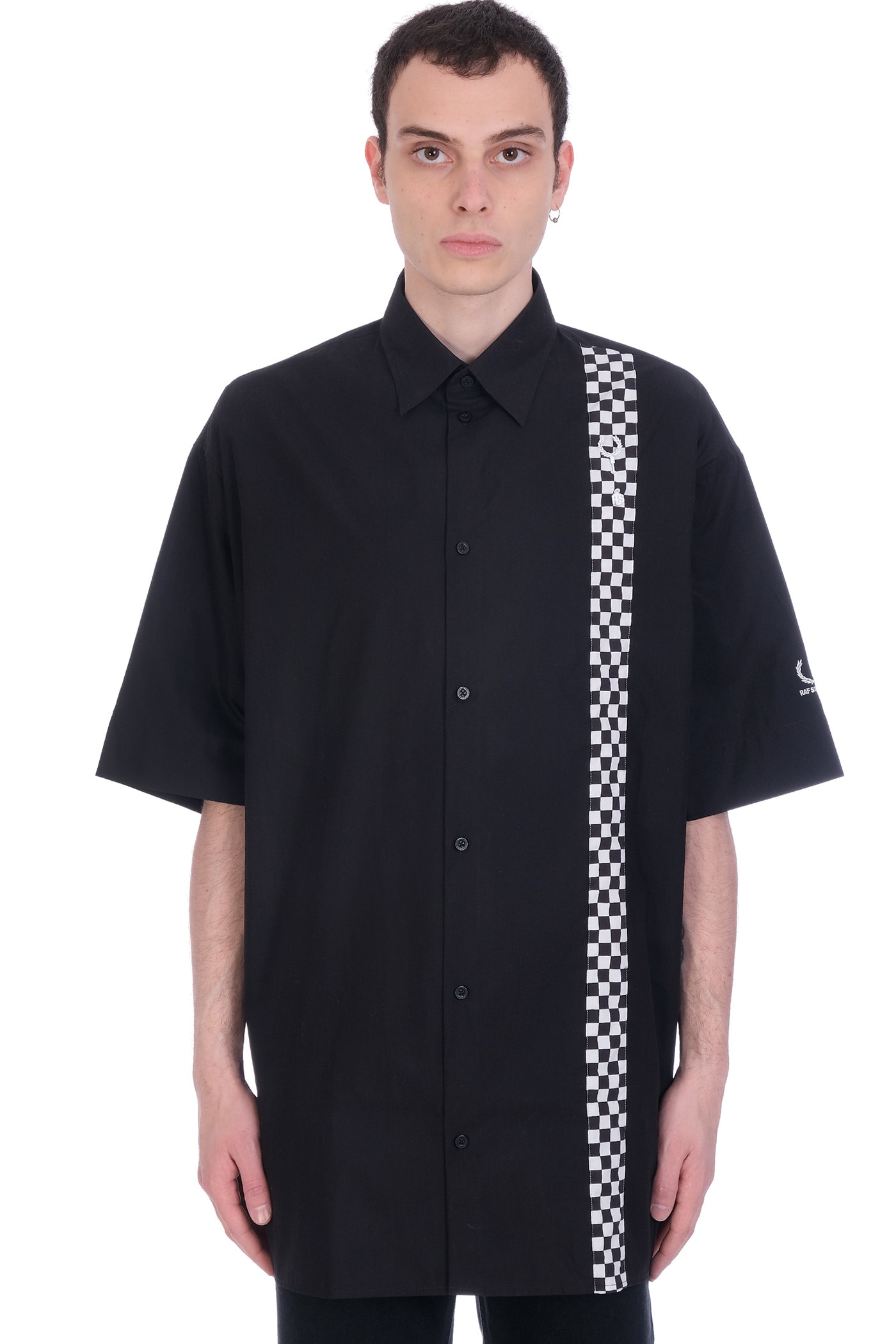Fred Perry by Raf Simons Shirt In Black Cotton