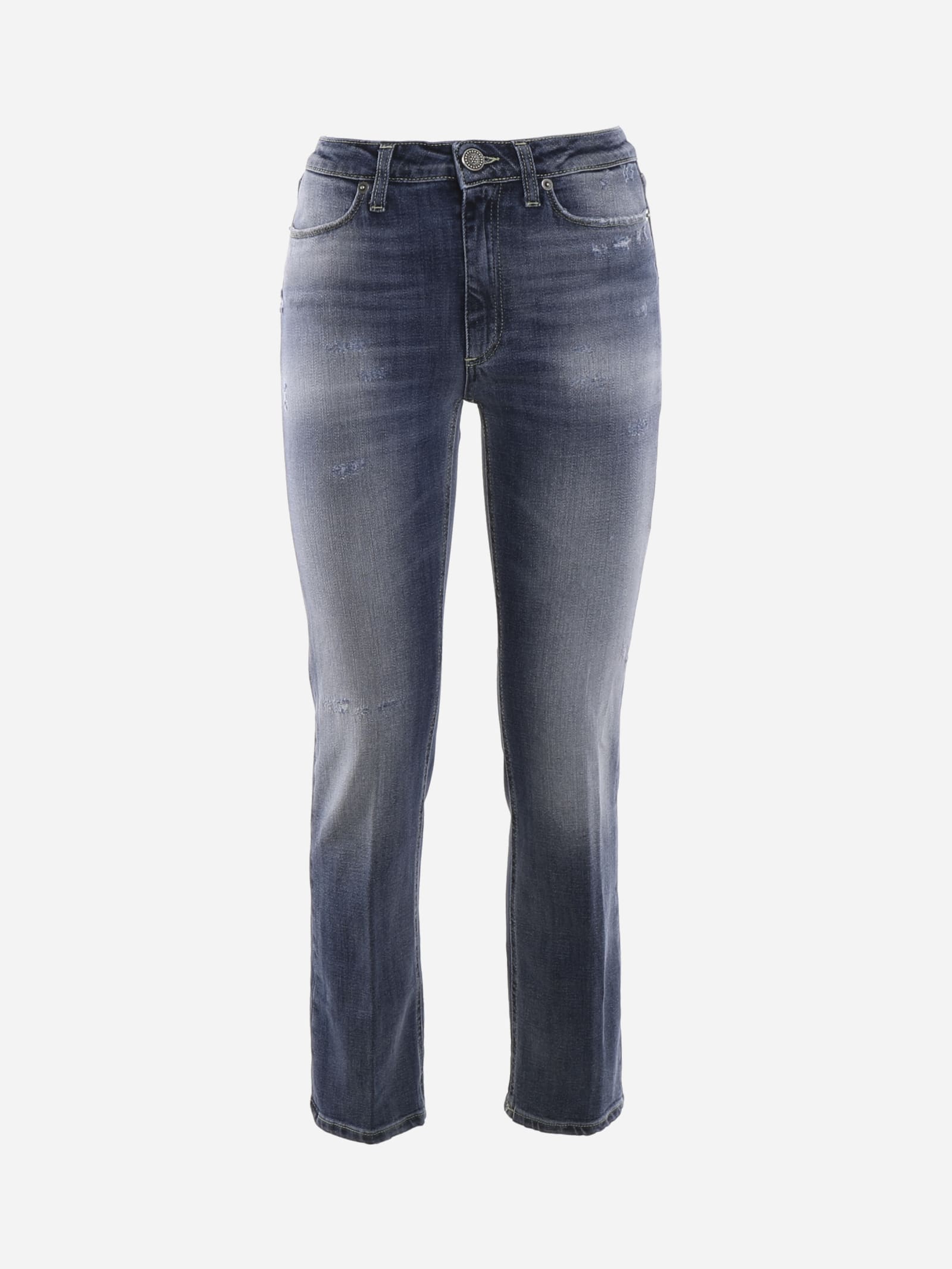 Dondup Used-effect Denim Jeans