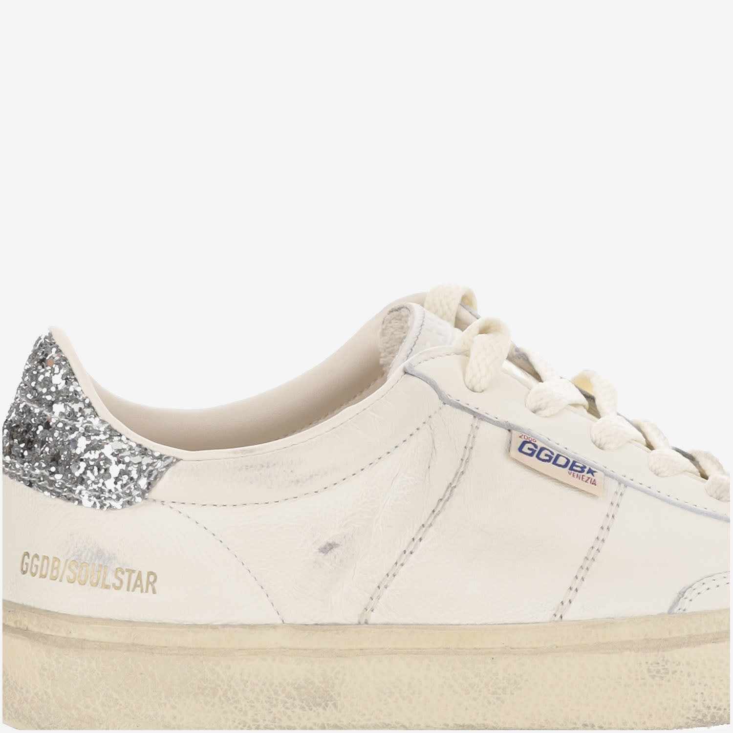 Shop Golden Goose Soul-star Sneakers In White