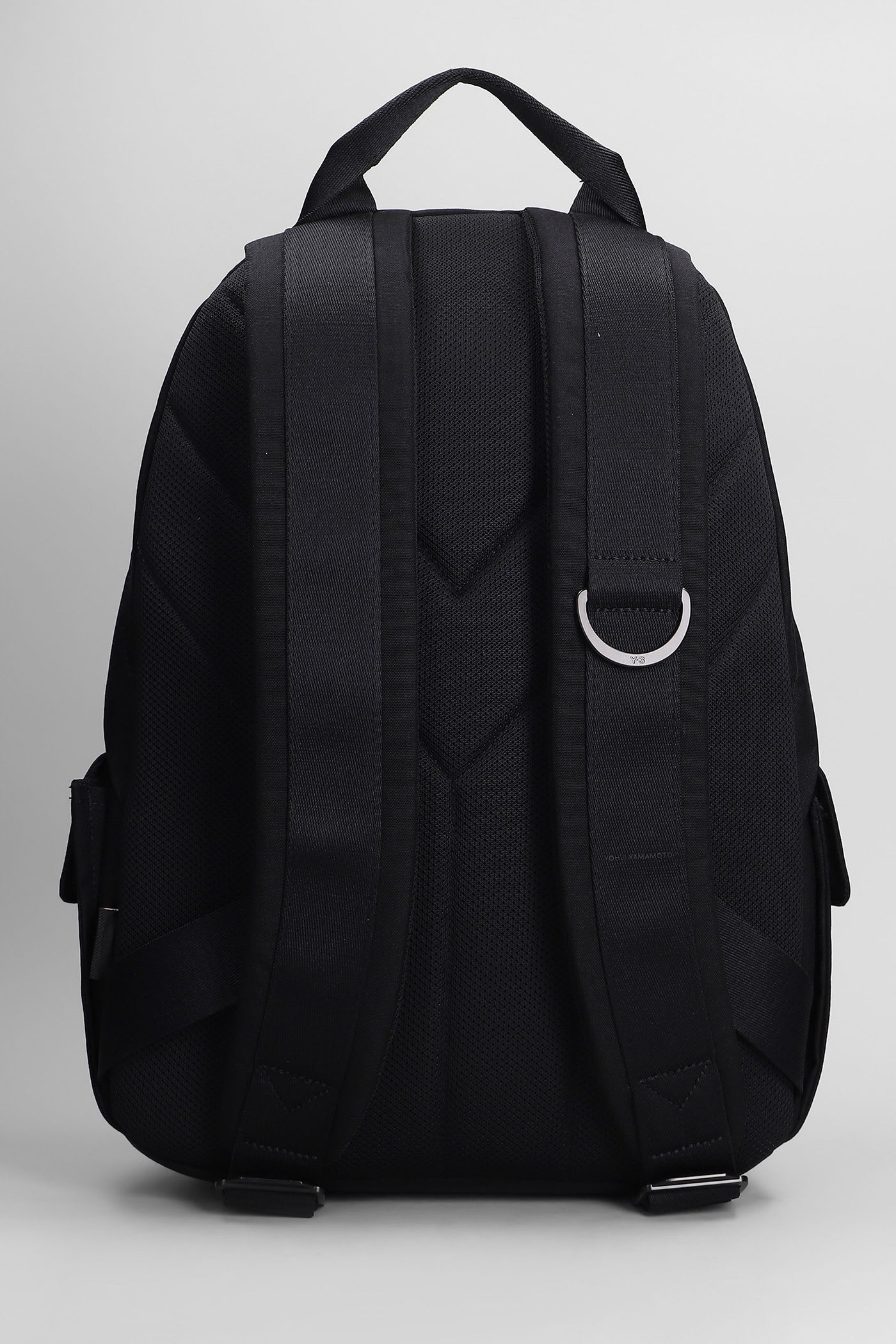Y-3 Flap Pocket Magnetic Backpack In Black