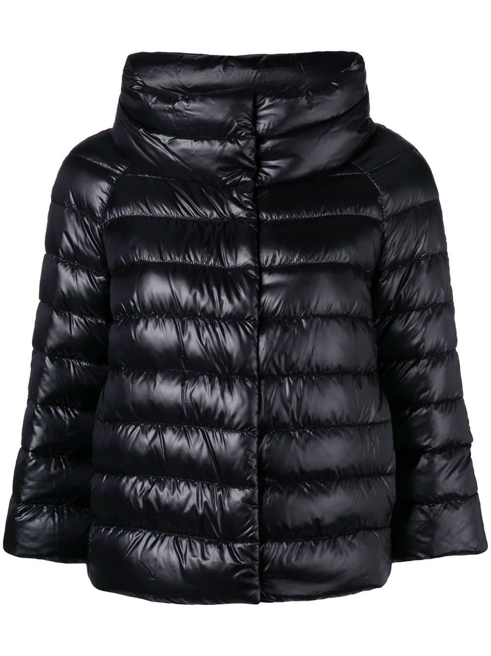 Shop Herno Down Jacket In Nero