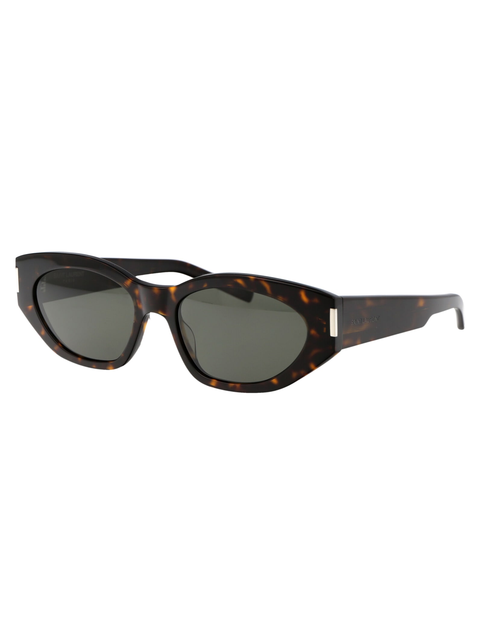 Saint Laurent Sl 638 Sunglasses In Gray