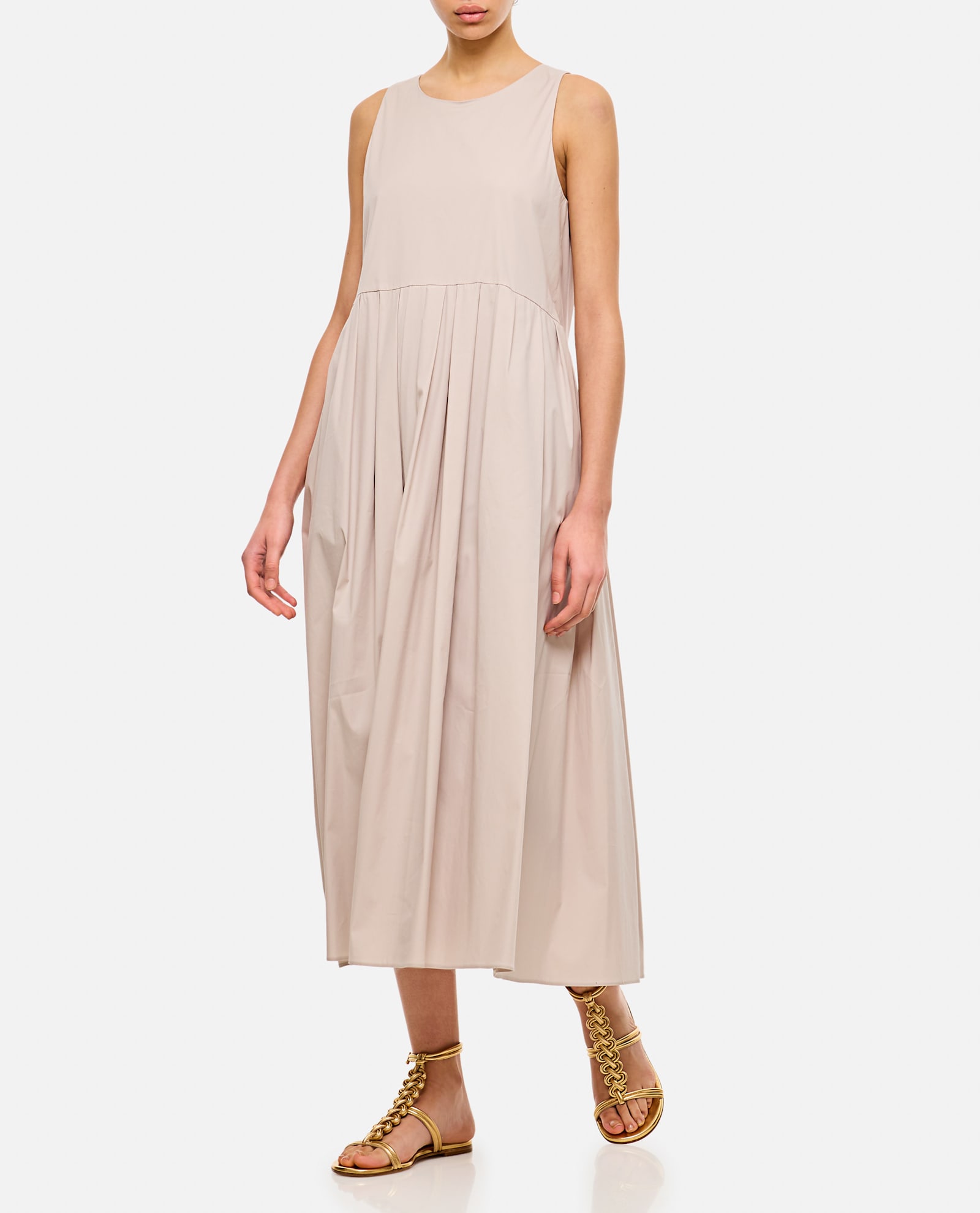 Shop 's Max Mara Moira Dress In Grey
