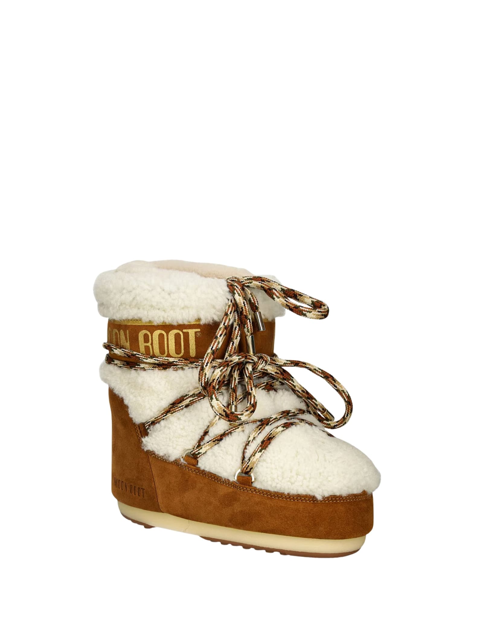 Moon Boot Boots With Logo In Multi