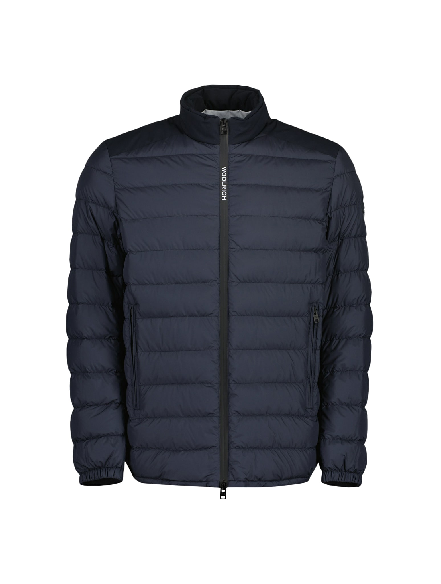Woolrich Bering Lightweight Down Jacket In Melton Blue