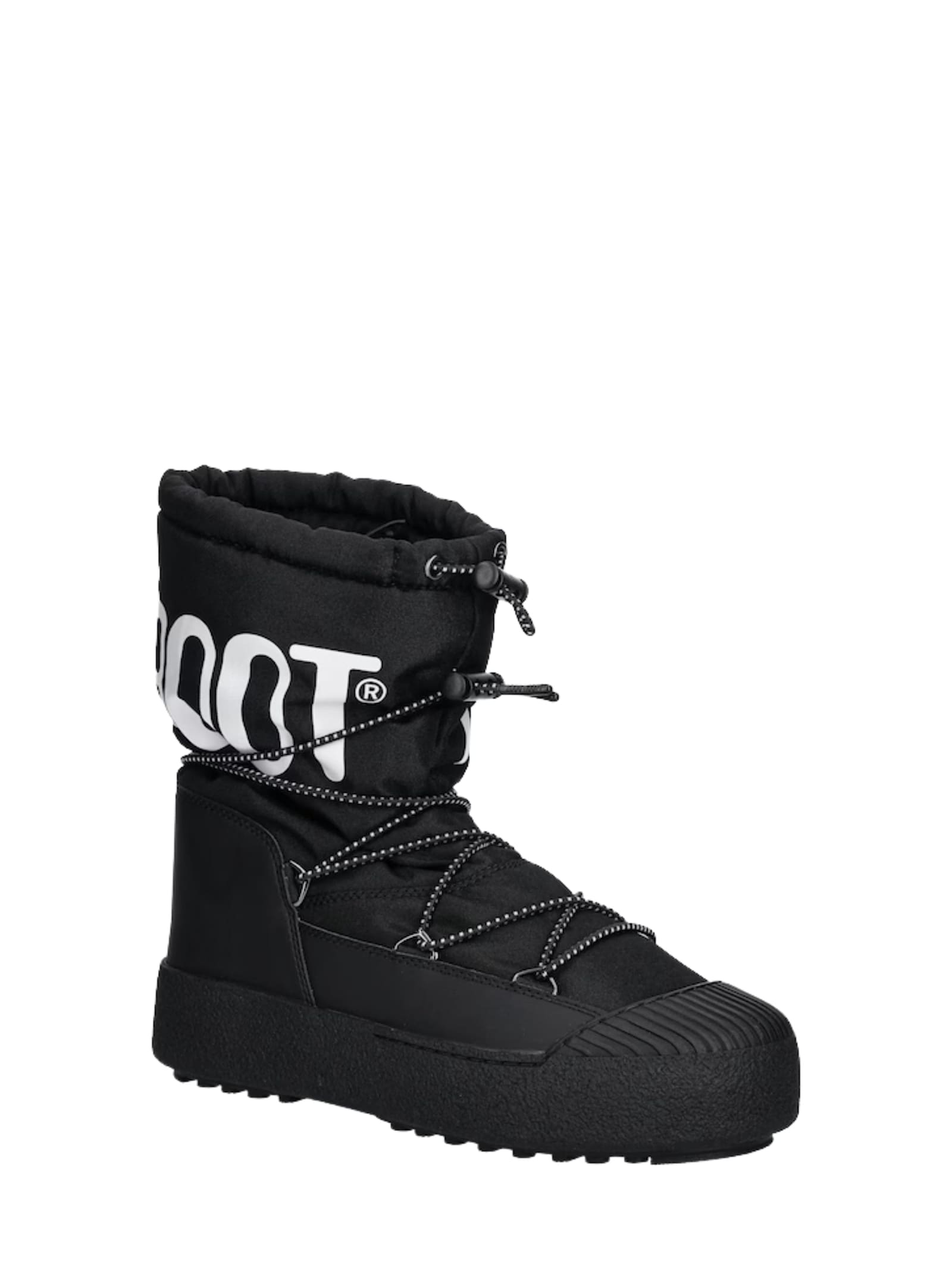 Moon Boot Mb Mrack Polar Ankle Boots In Black Nylon In Black