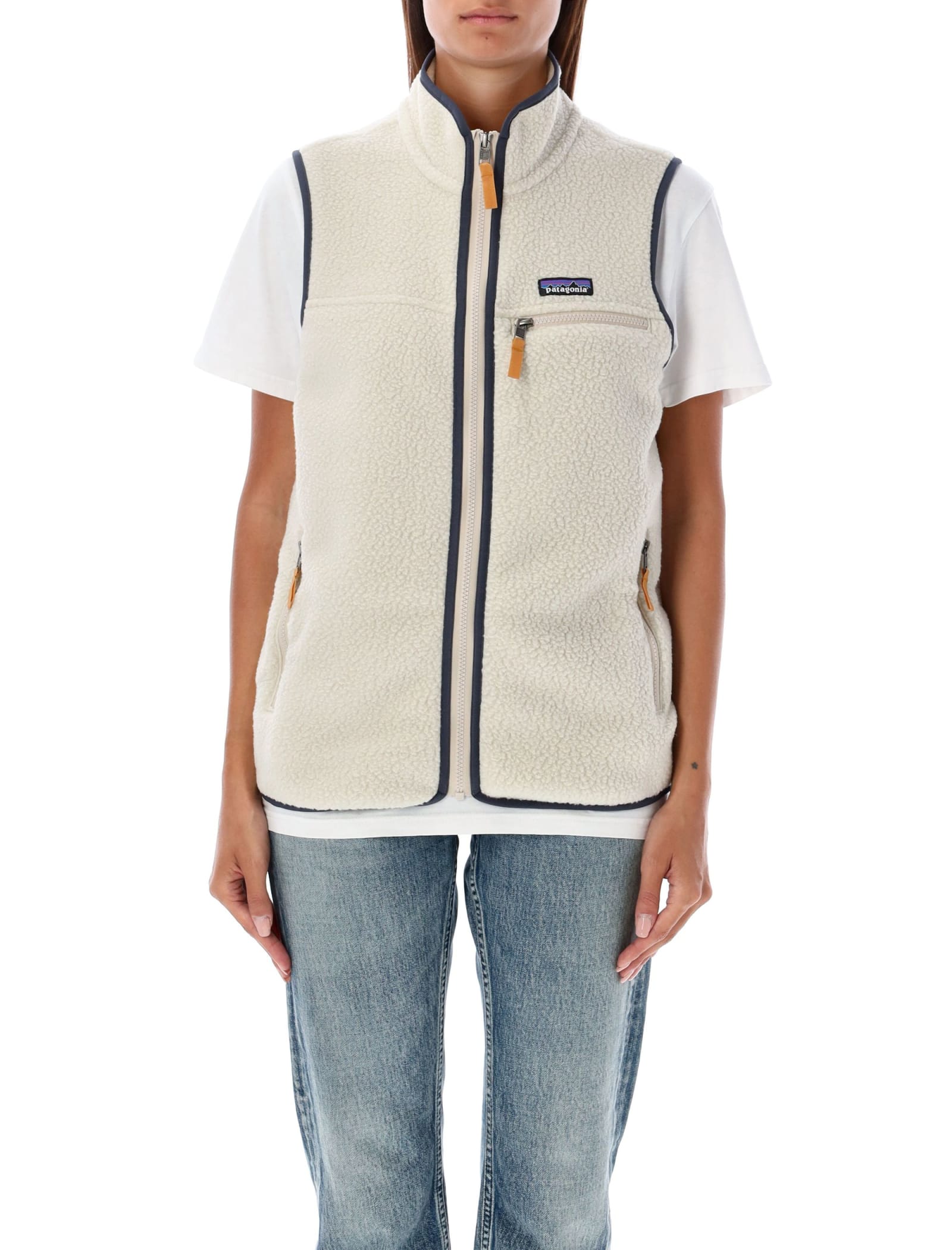 Retro Pile Fleece Vest