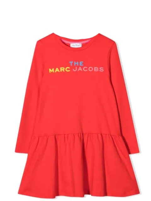 Photo of  Marc Jacobs Little Girl Dress With Print- shop Marc Jacobs Dresses online sales