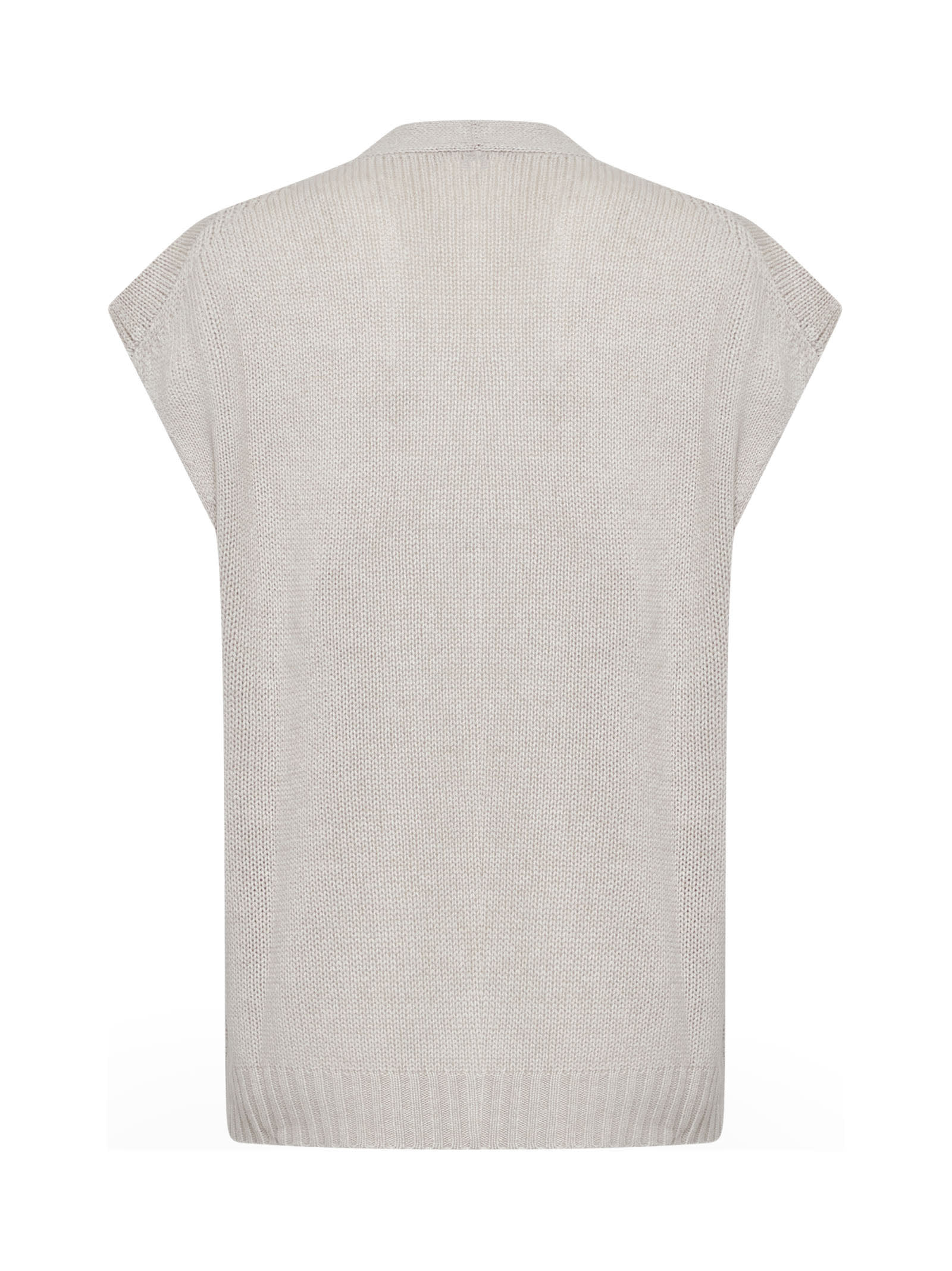 Shop Fabiana Filippi Sweater In Greige