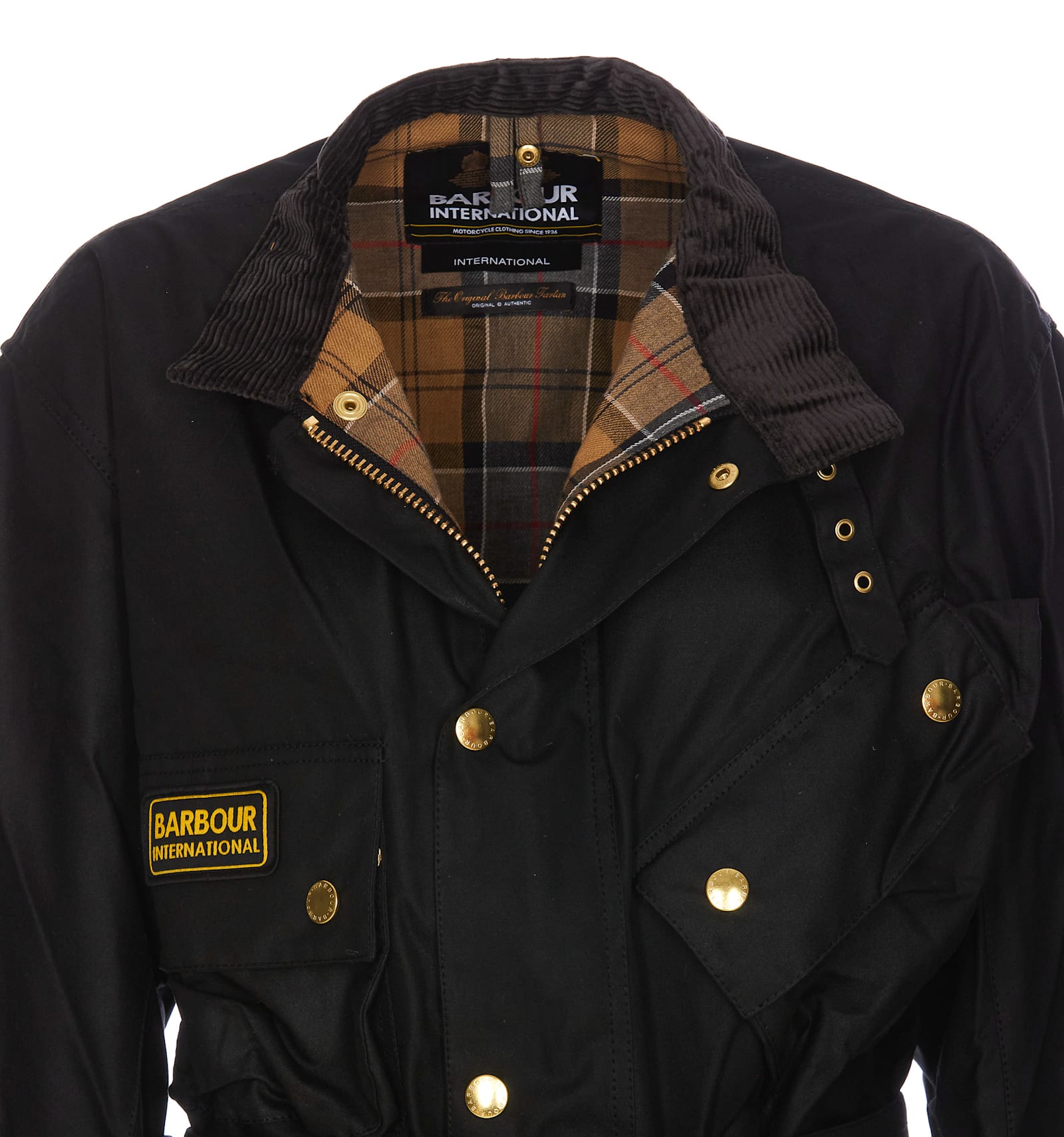 BARBOUR INTERNATIONAL WAXED JACKET 