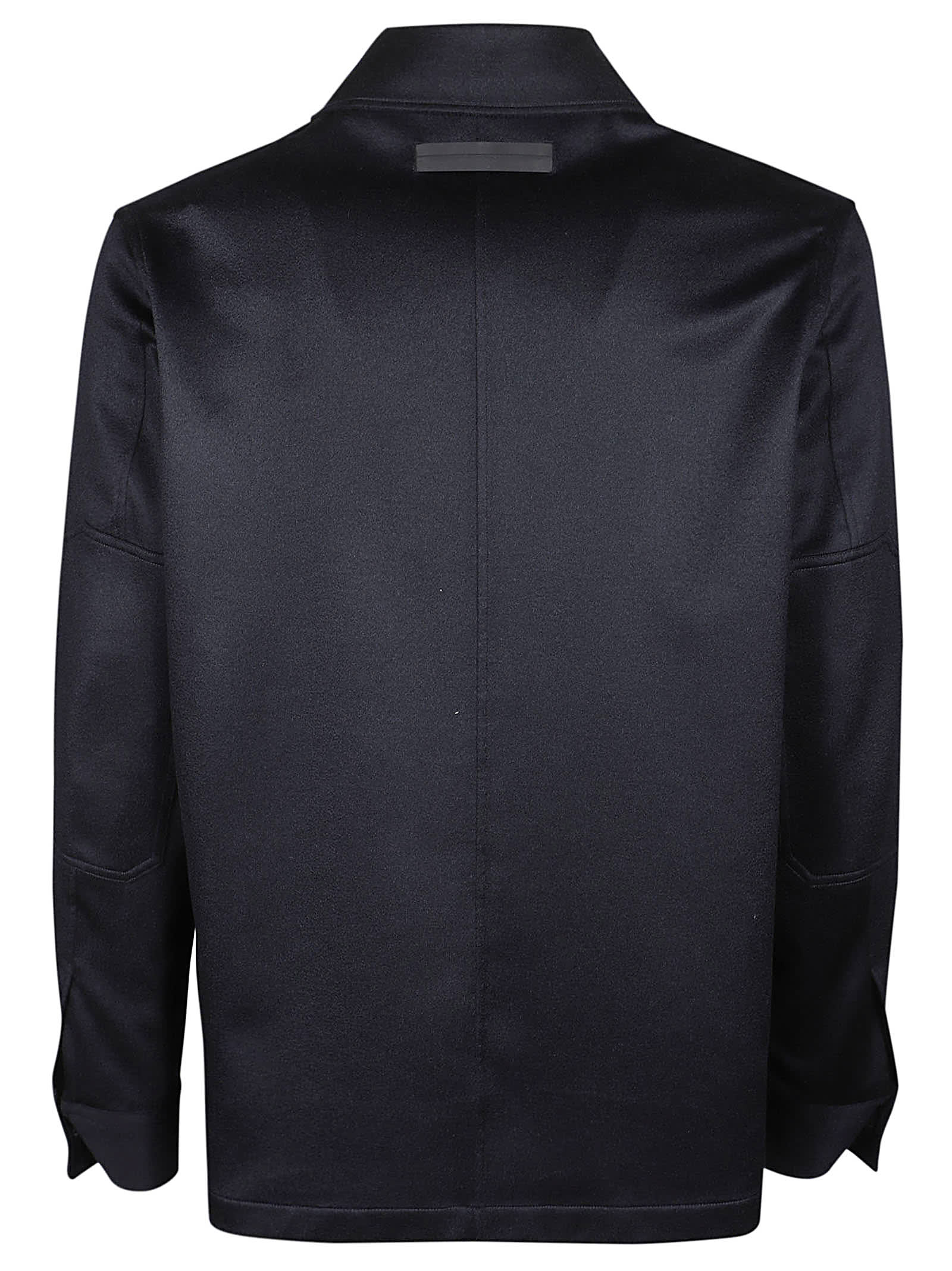 Shop Zegna Oasi Cashmere Overshirt In G Blu Navy