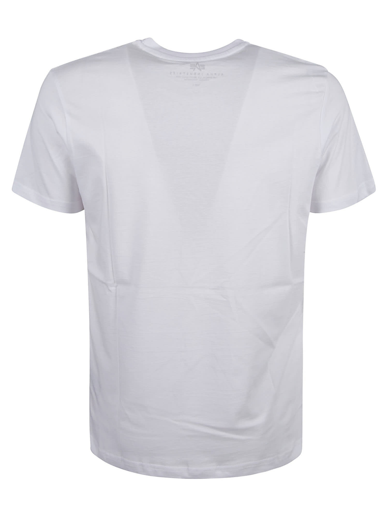 Shop Alpha Industries Basic T-shirt In White