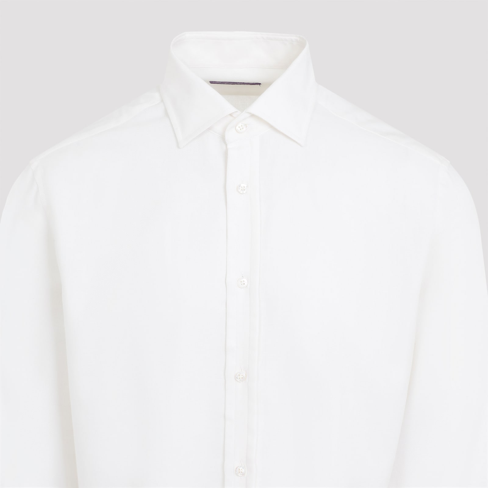 Shop Ralph Lauren Long Sleeves Shirt In Cream