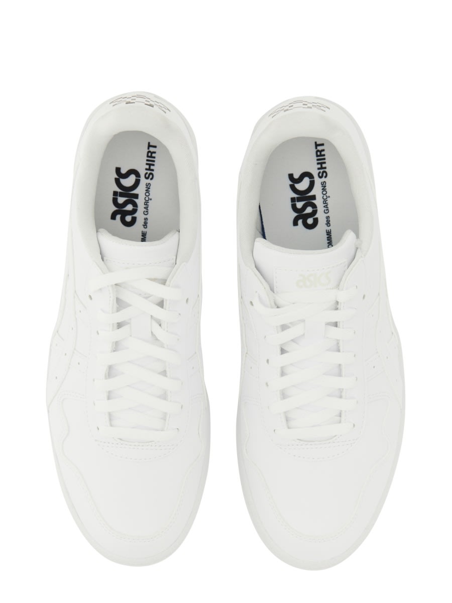 Shop Comme Des Garçons Shirt Sneaker Comme Des Garcons Shirt X Asics In White