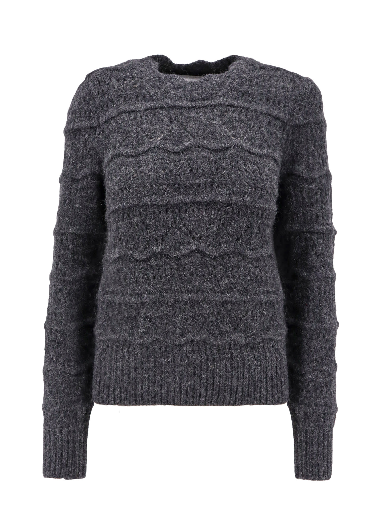 Shop Marant Etoile Othona Sweater In Grey