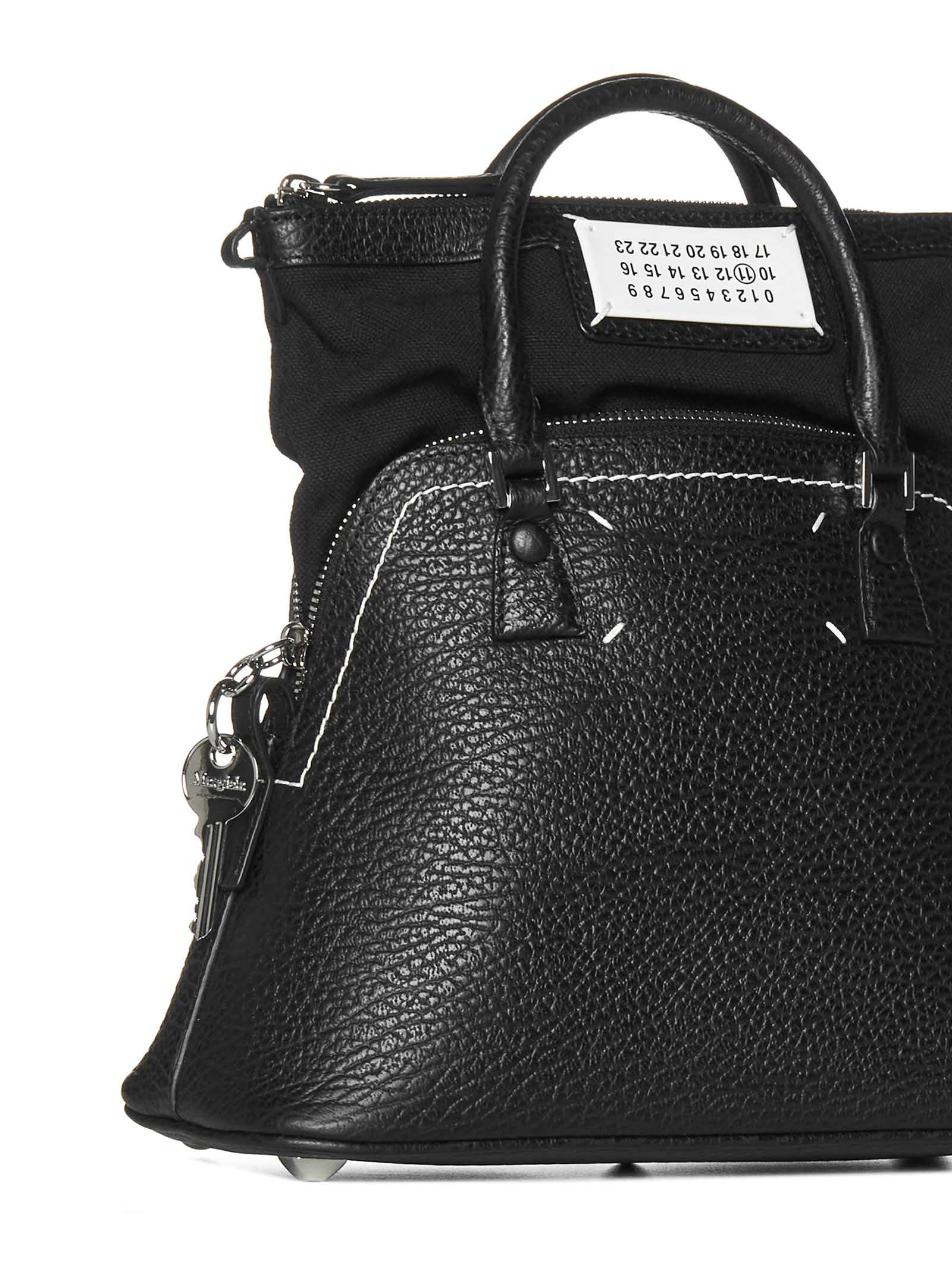 Shop Maison Margiela Tote In Black