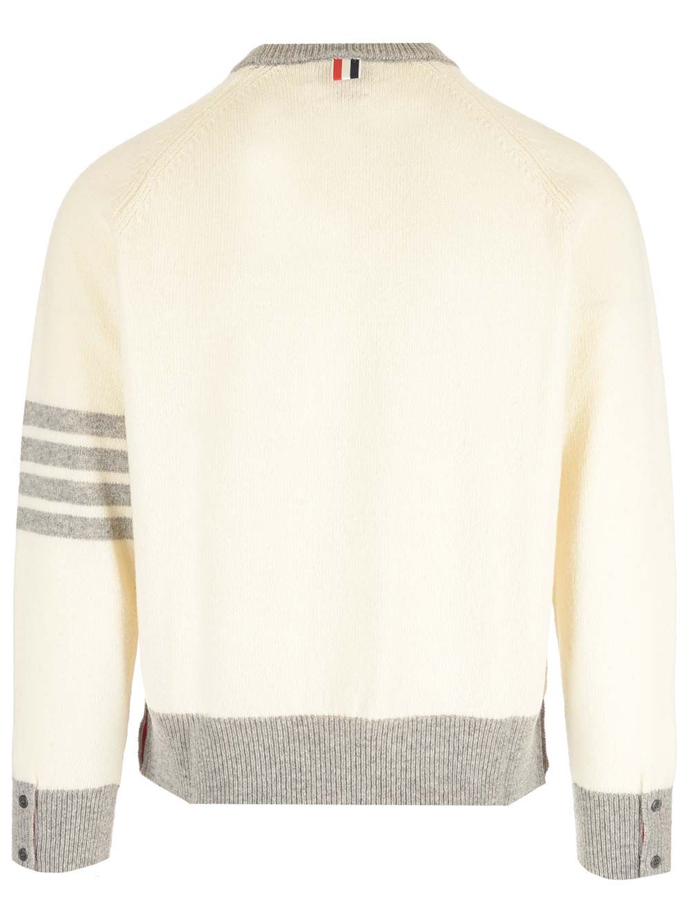 Shop Thom Browne Cashmere Sweater In Dark Grey