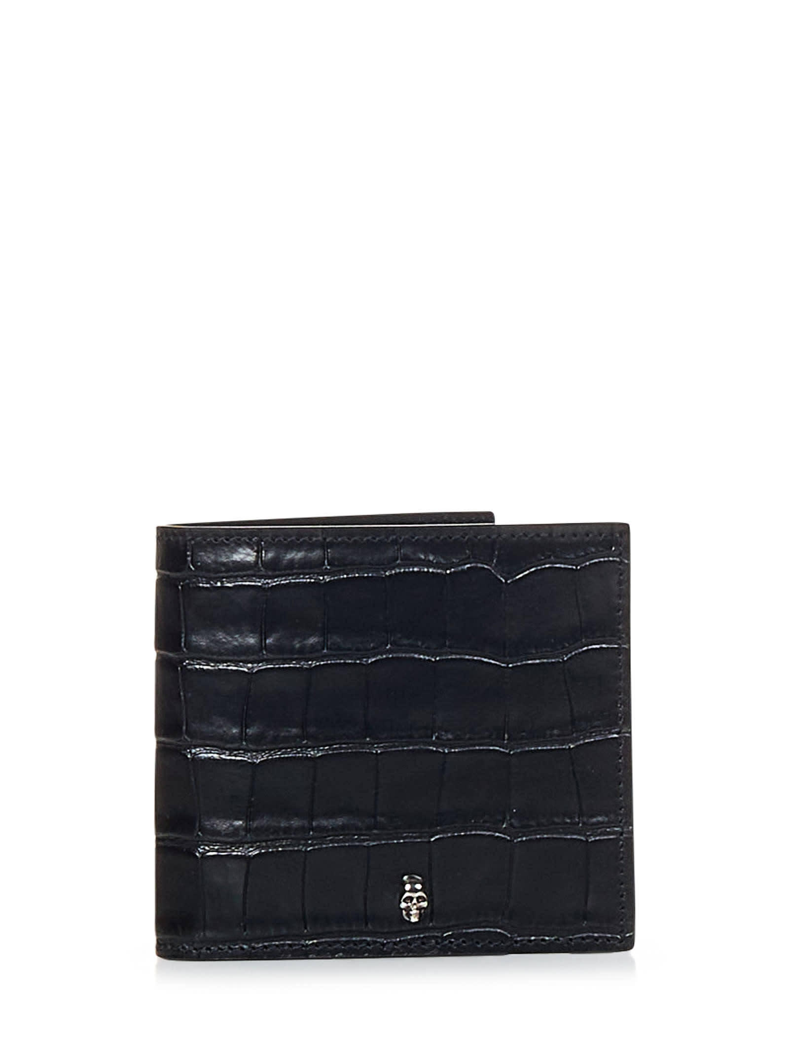 Shop Alexander Mcqueen Wallet In Black