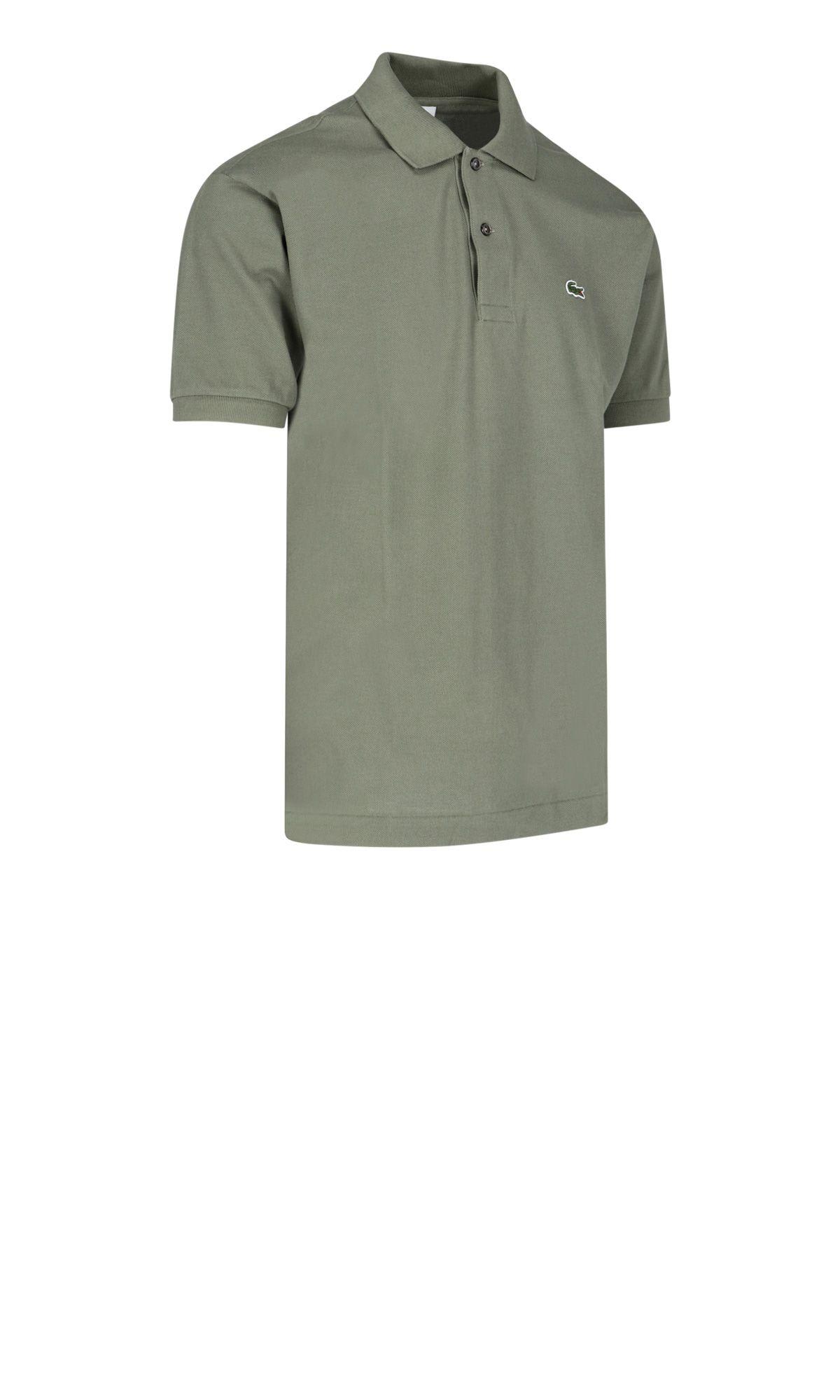 Shop Lacoste Classic Design Polo Shirt  In Green