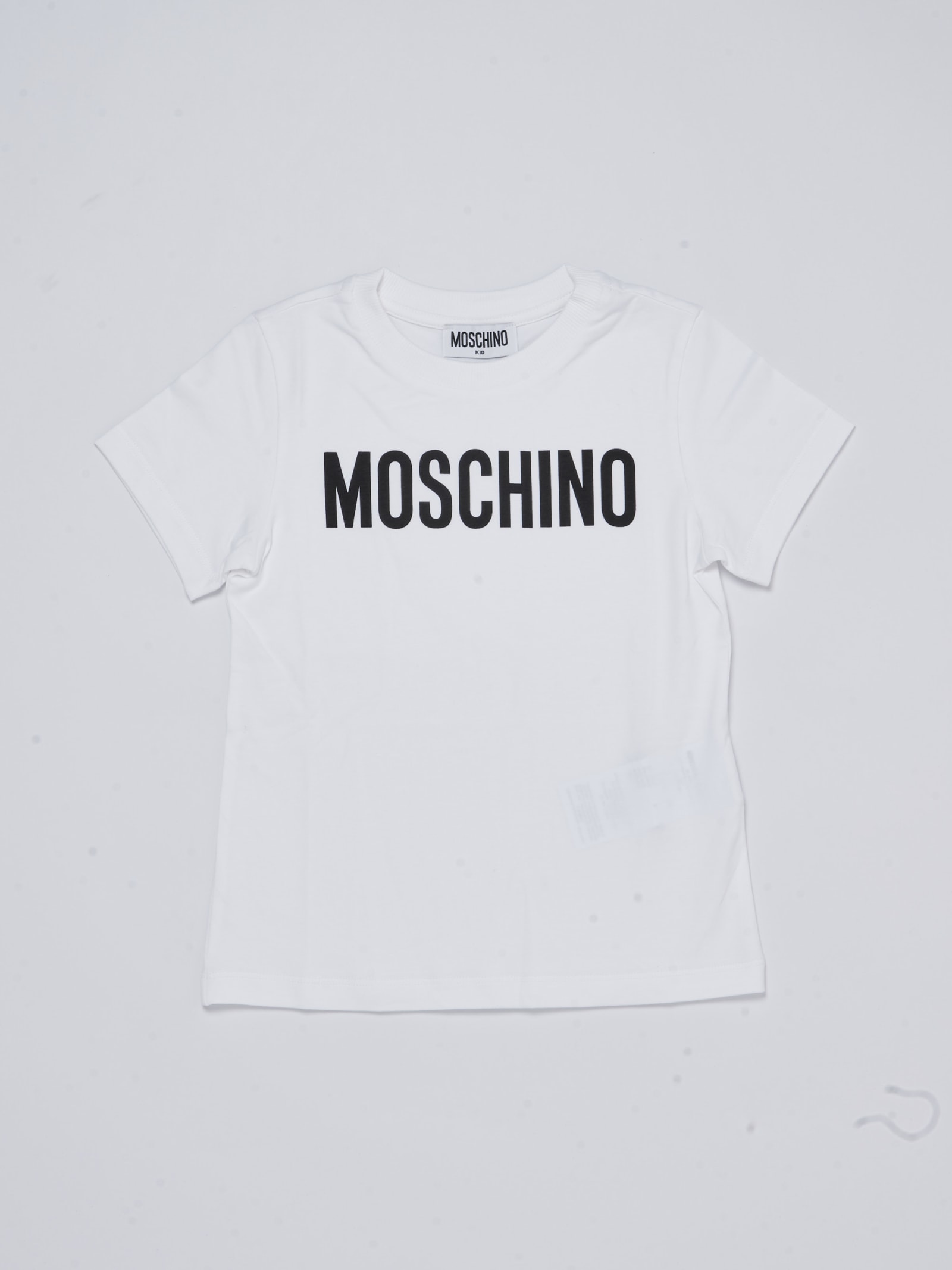 Moschino Kids' T-shirt T-shirt In Bianco Ottico