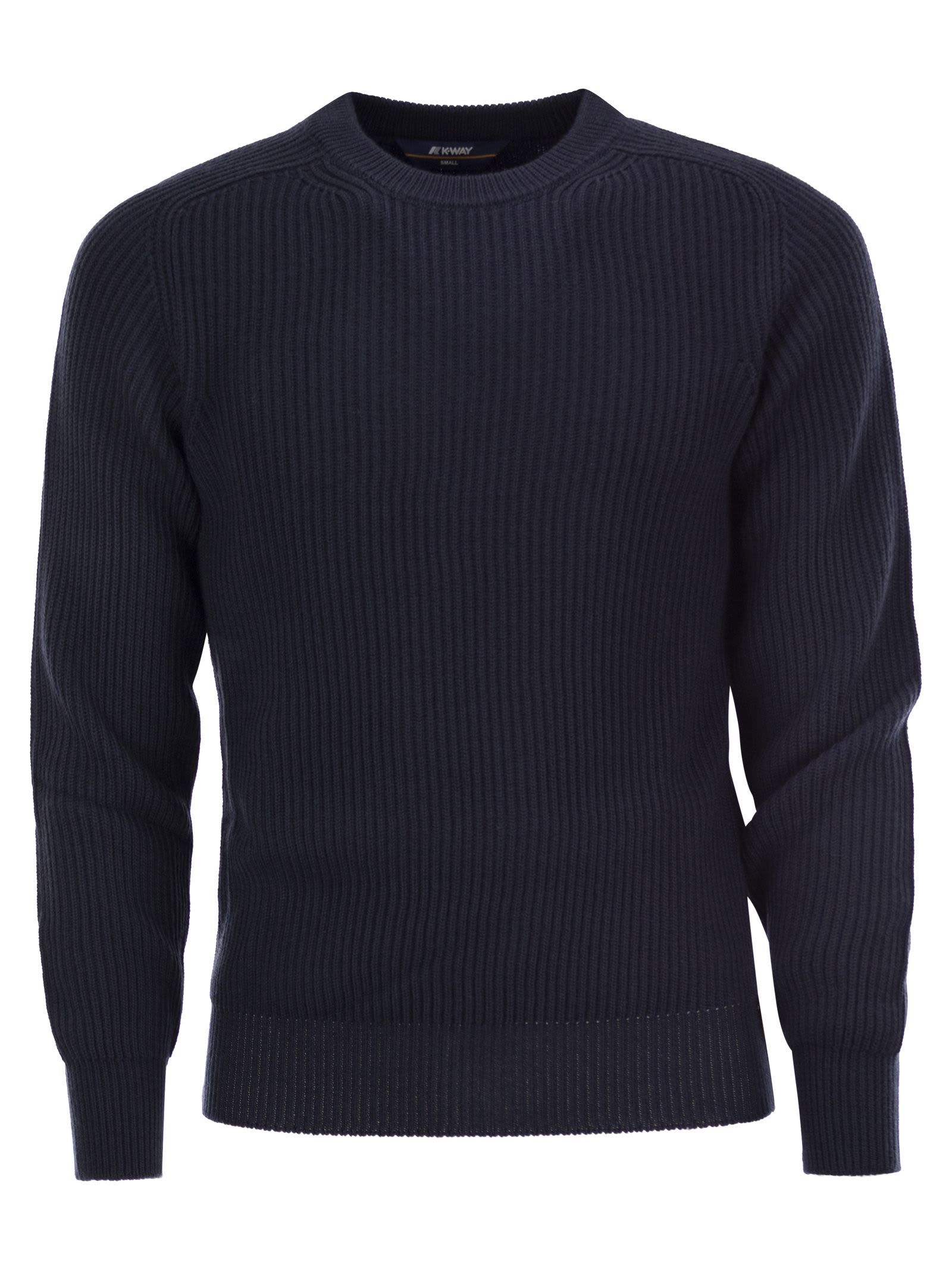 Shop K-way Verin - Round-neck Pullover In Blue