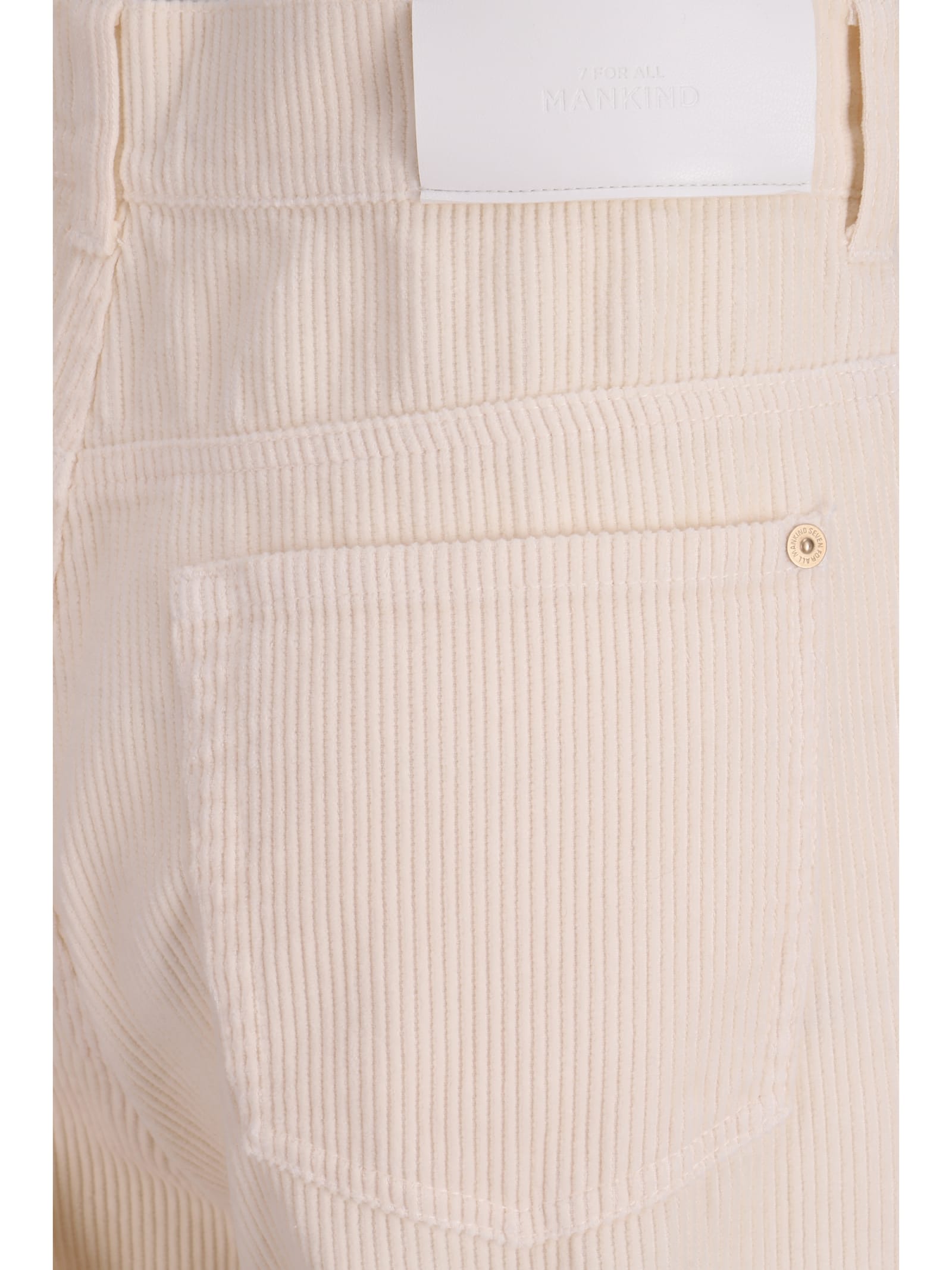 Shop 7 For All Mankind Pants In White