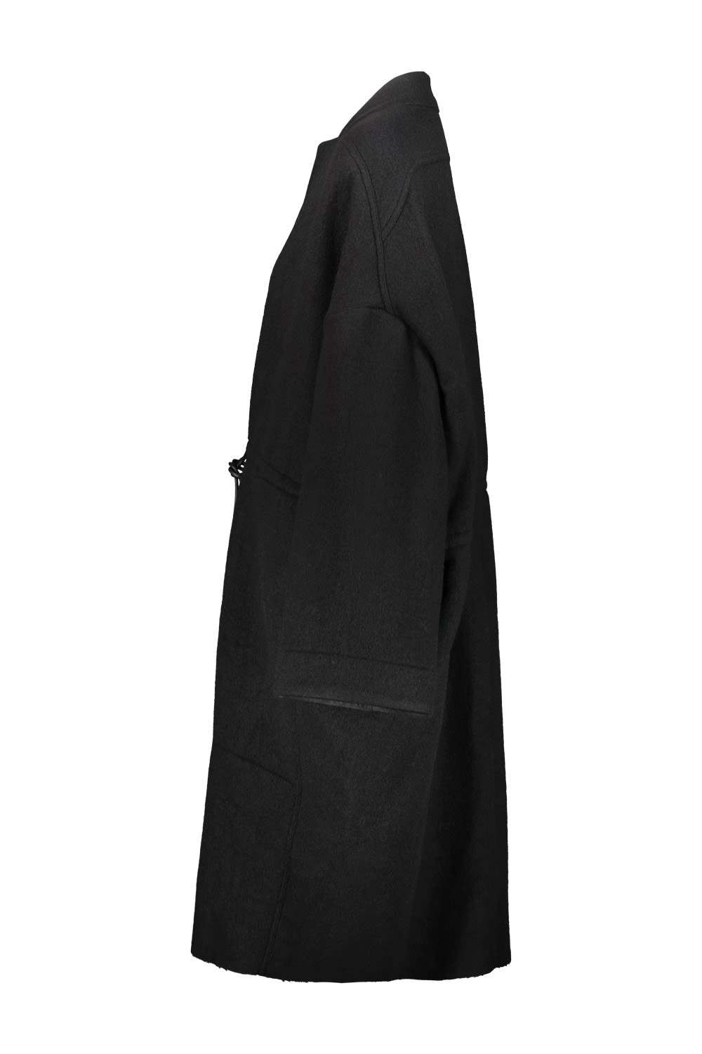 Shop Rick Owens Sail Coat In Black