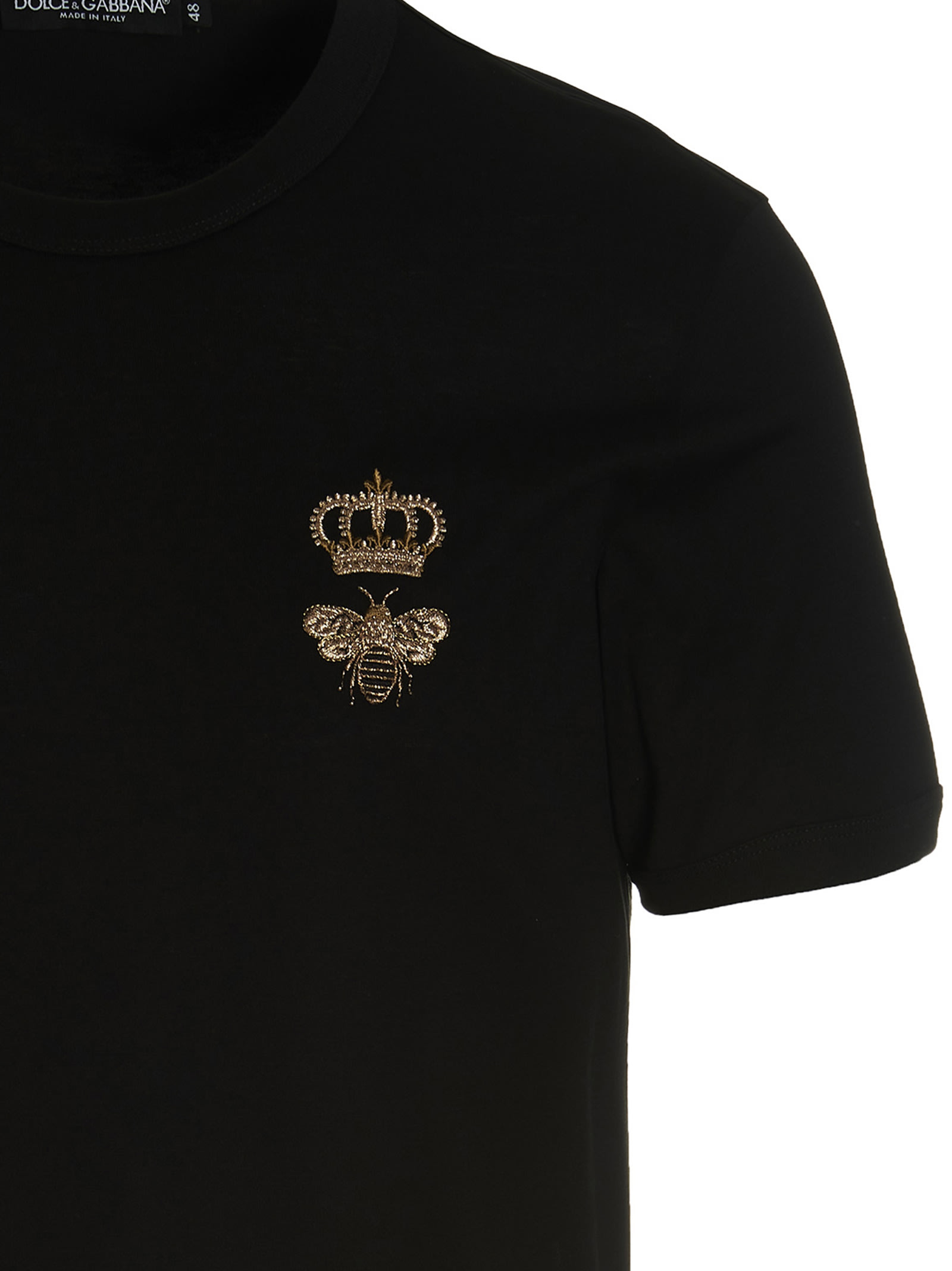 Shop Dolce & Gabbana T-shirt Black Sicily